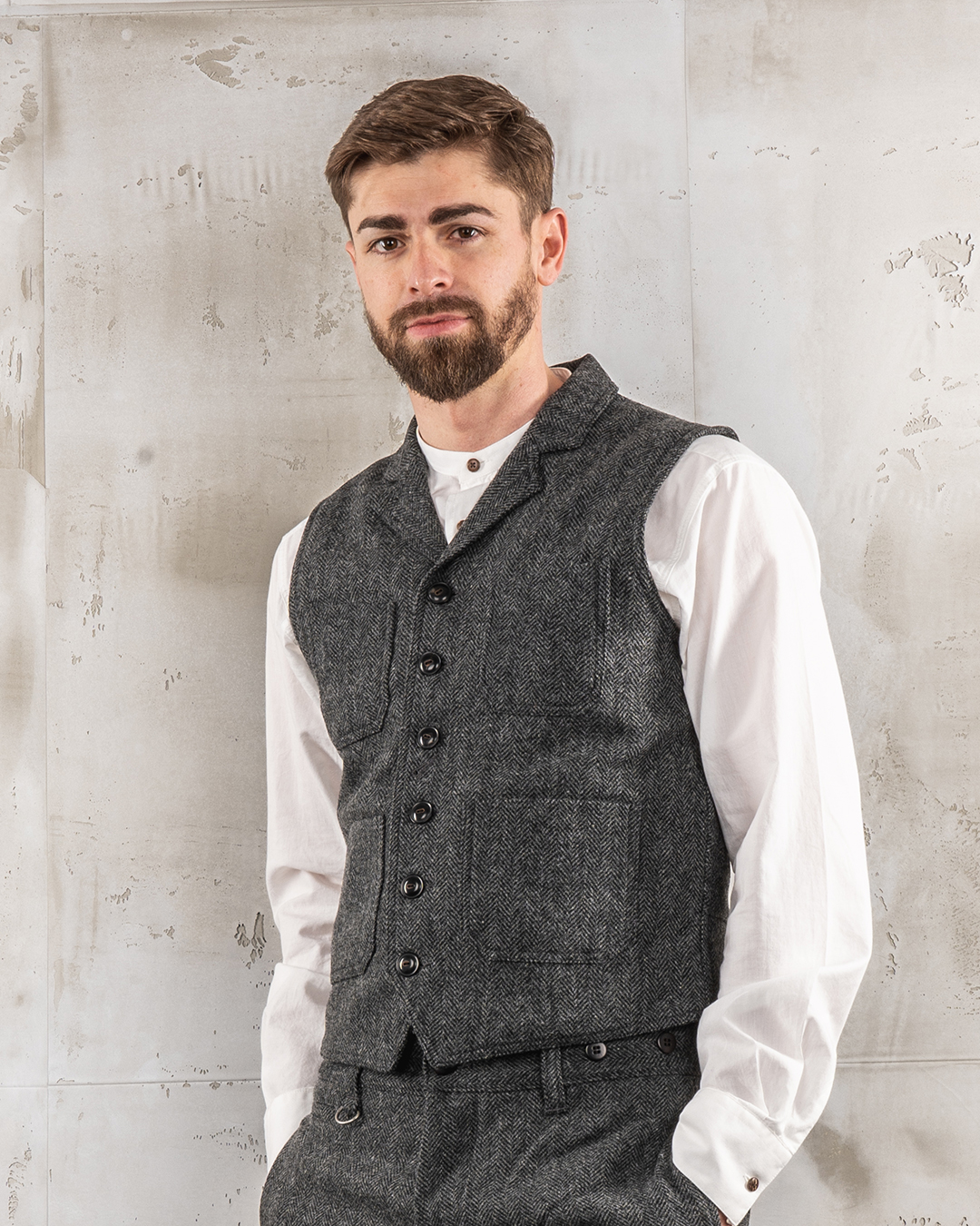 1908 Calico Vest Dundee grey 1908 Calico Vest Dundee grey