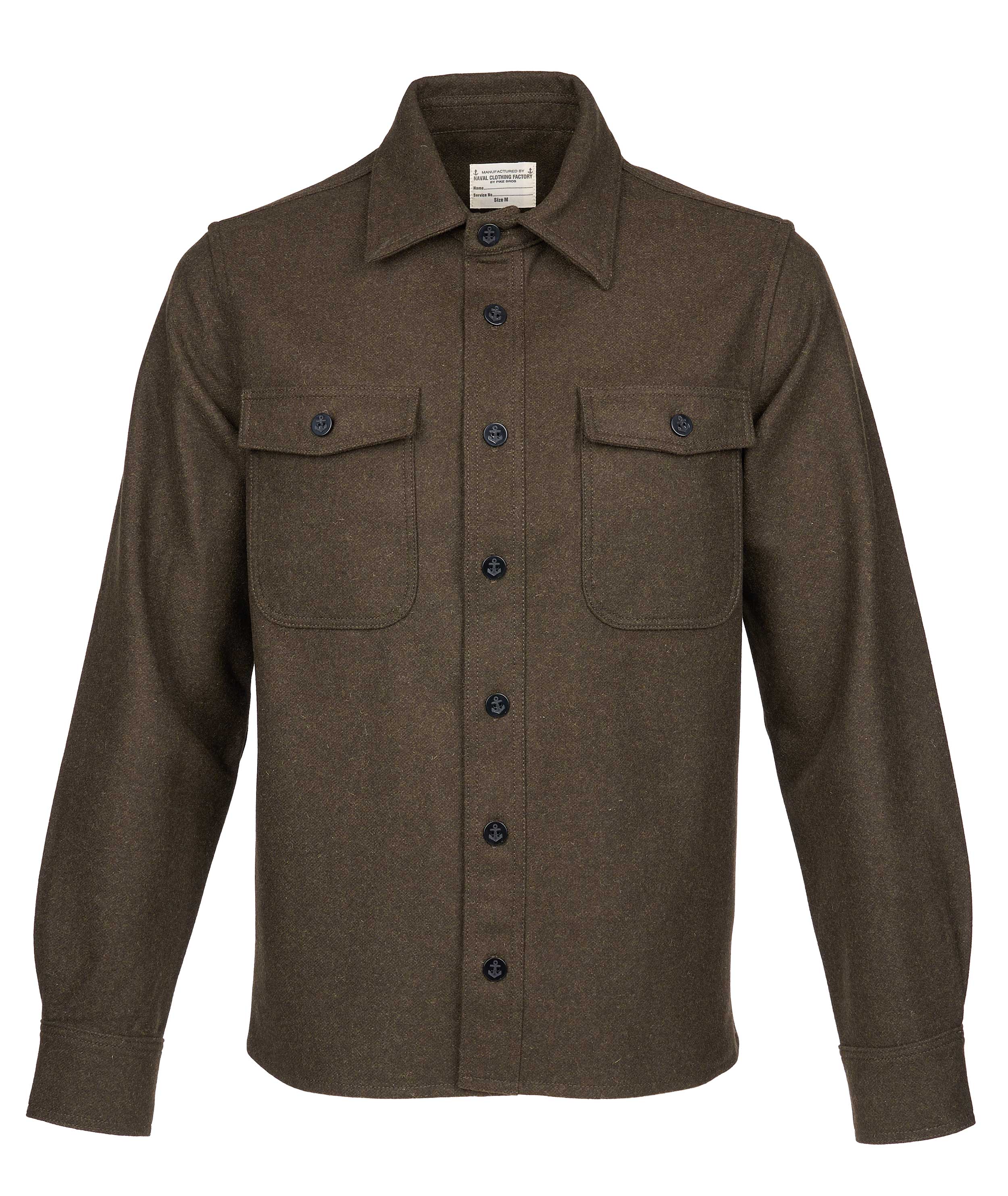 1943 CPO Shirt olive wool