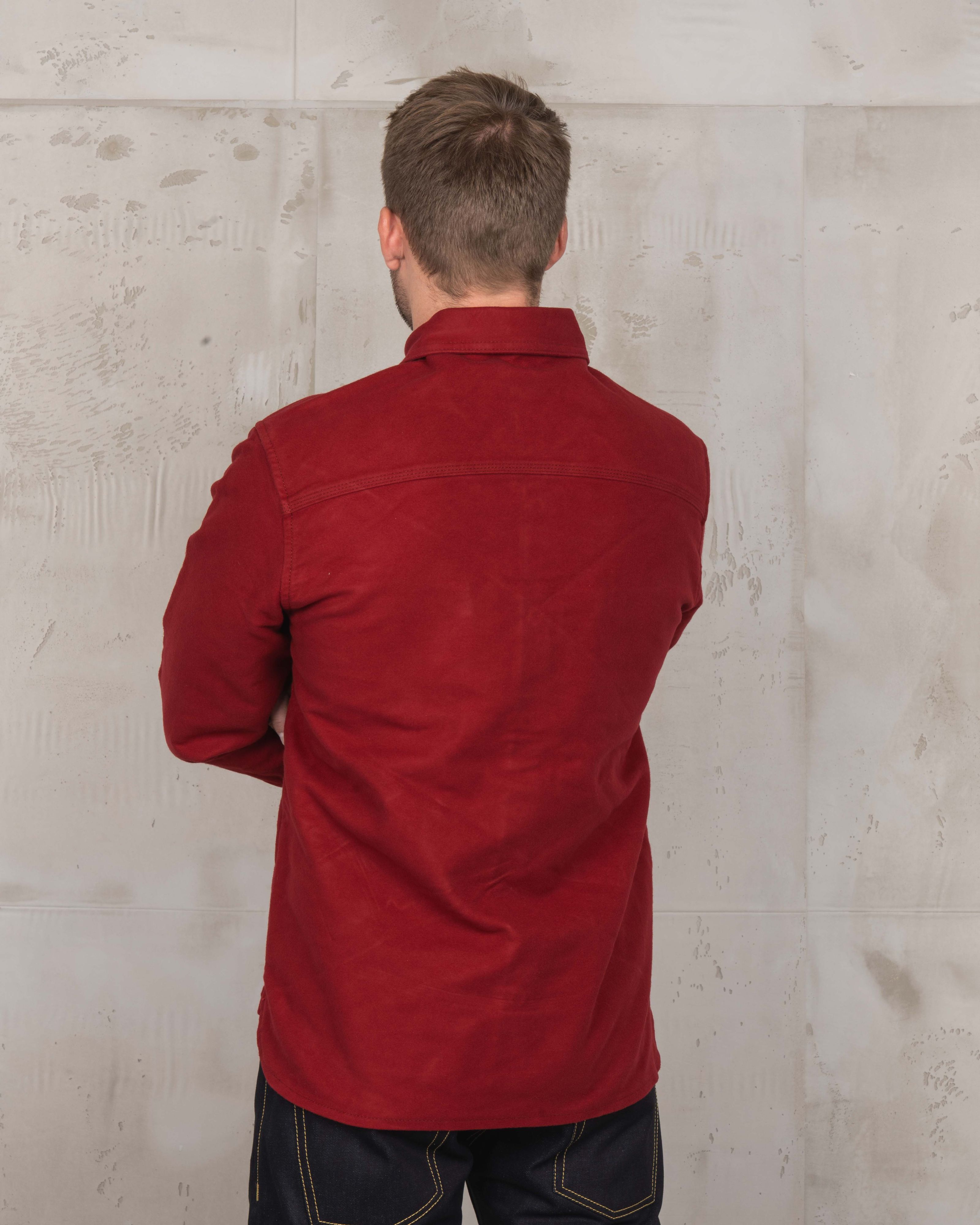 1943 CPO Moleskin Dark Red