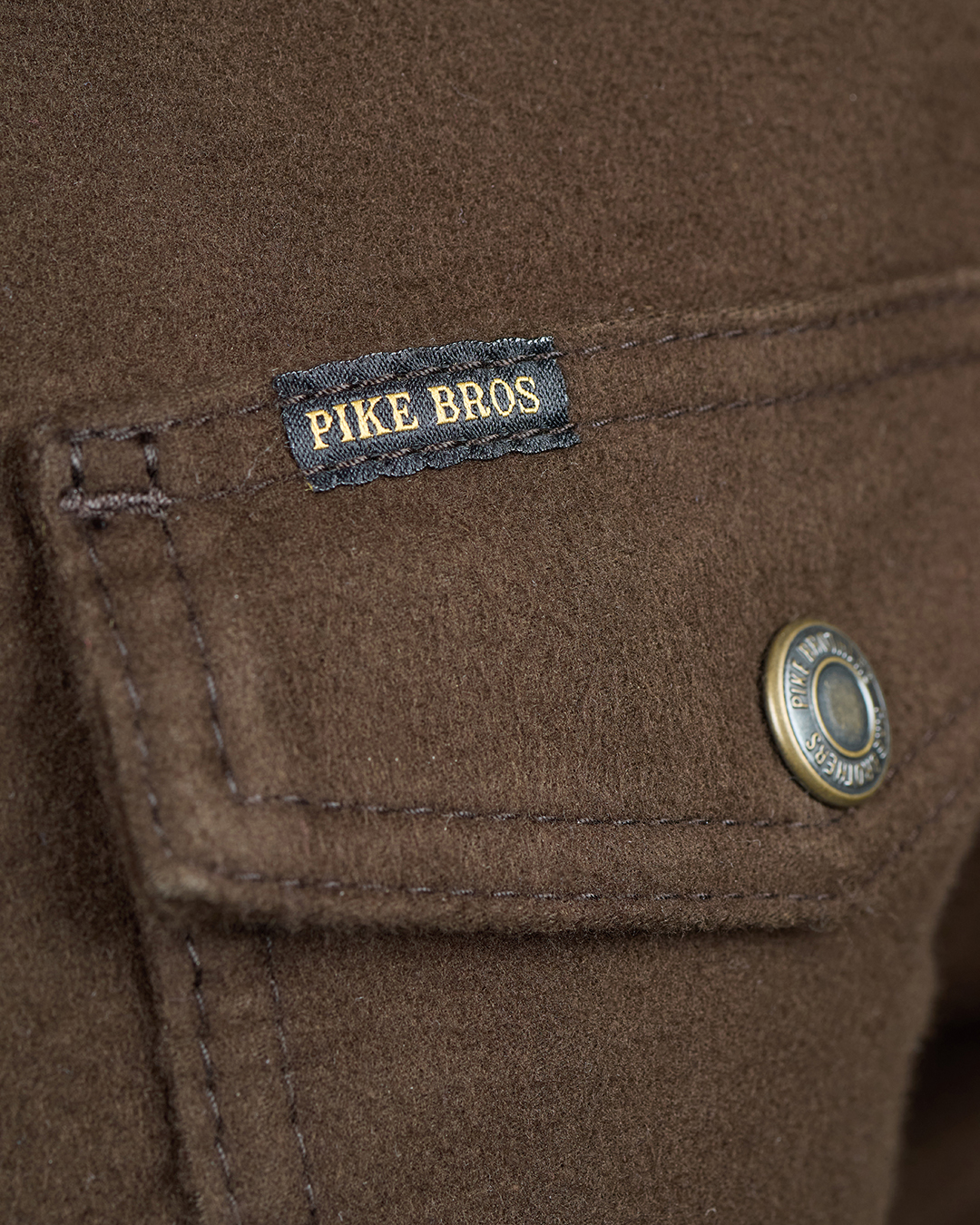 1943 CPO Shirt Moleskin Soil Brown