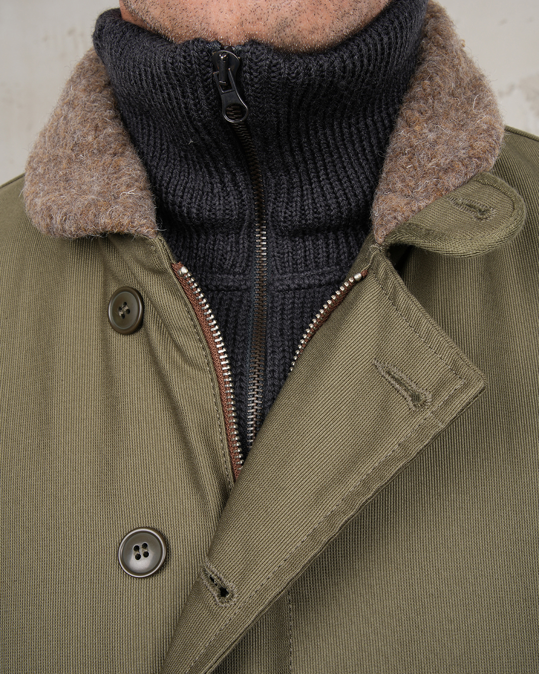 1943 N1 Deck Jacket Bangor Green 1943 N1 Deck Jacket Bangor Green