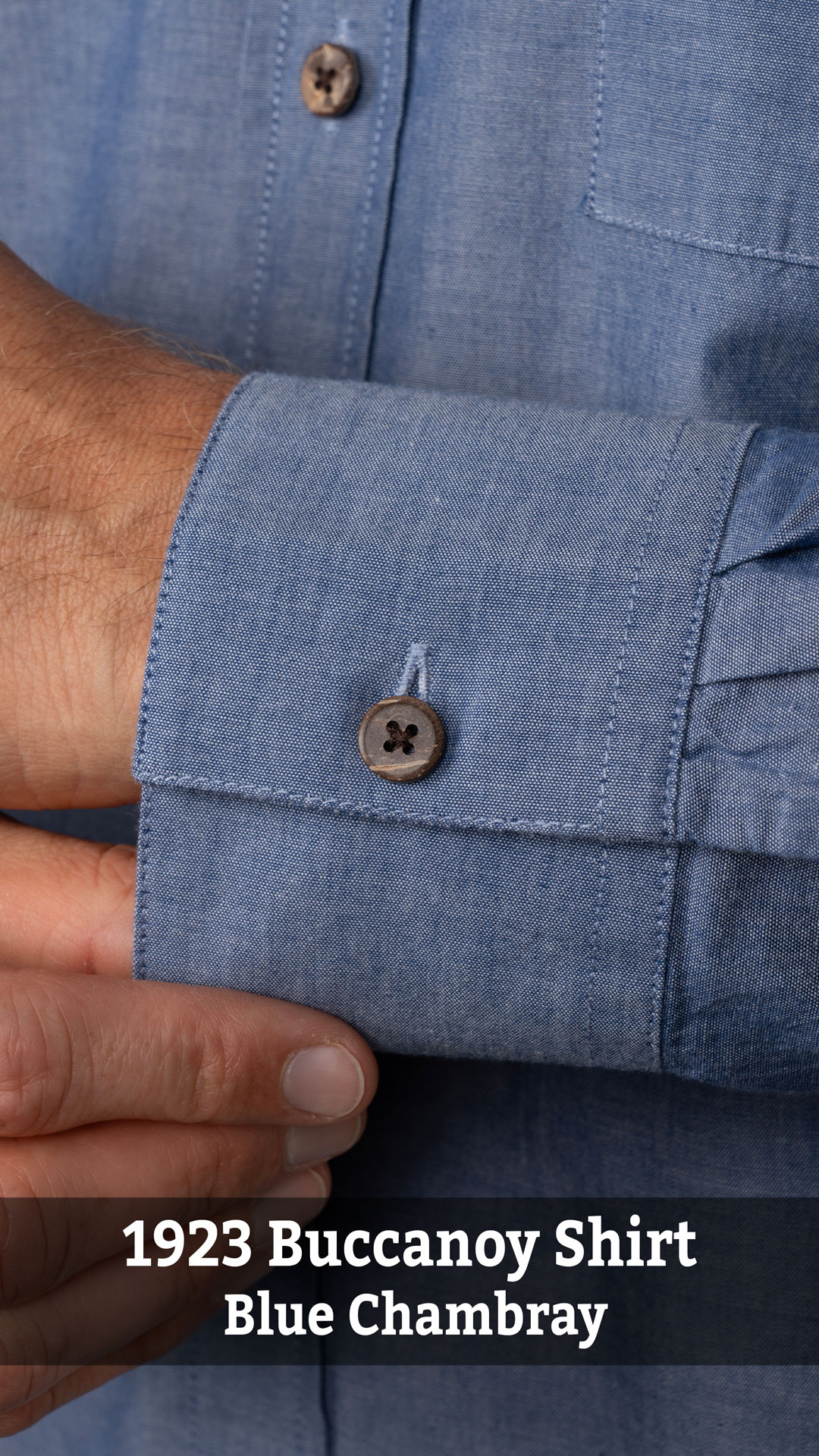 Buccanoy Blue Chambray Shirt