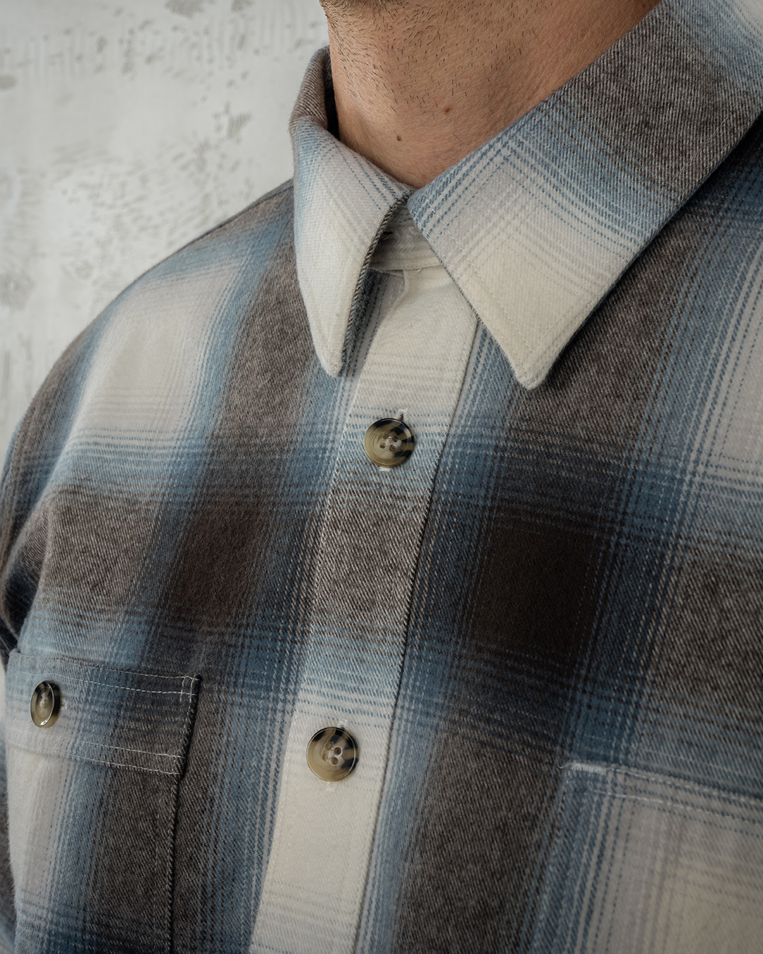 1937 Roamer Shirt Danville blue