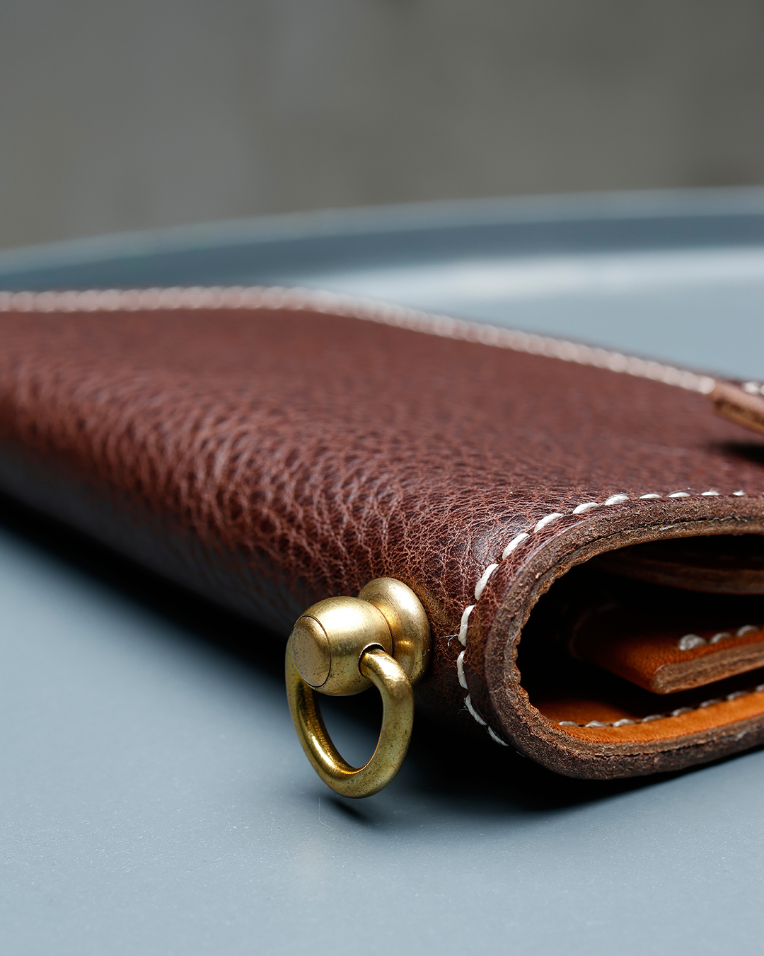 1937 Roamer Wallet Seal Brown