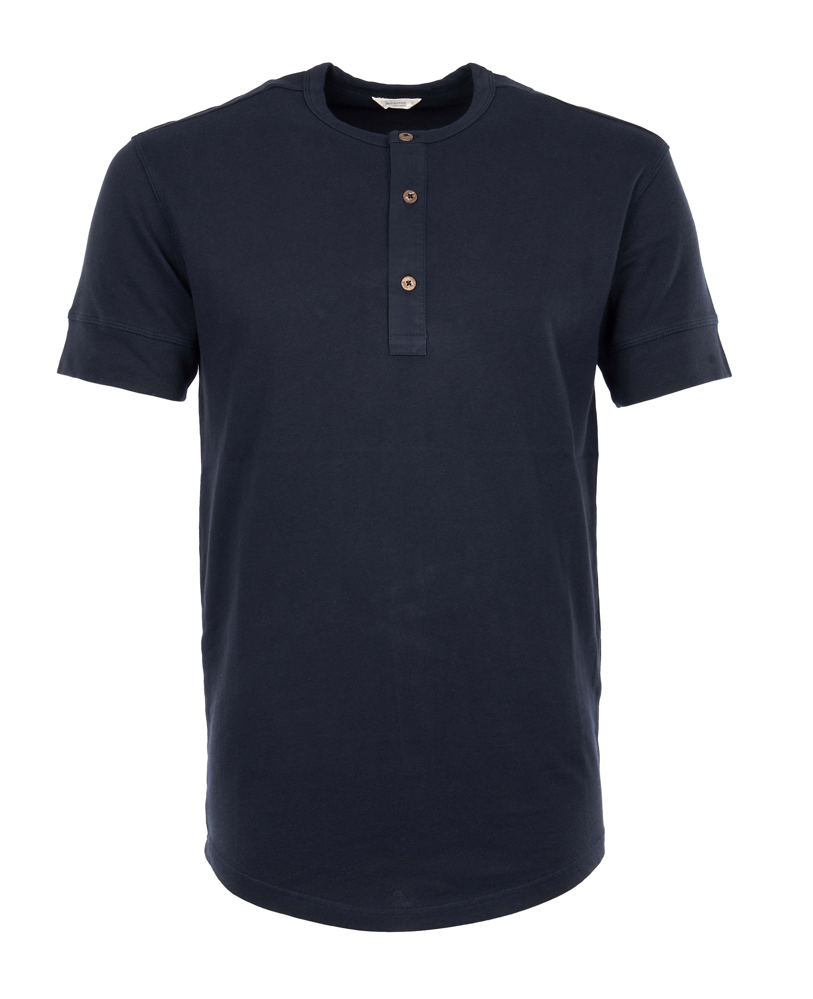 1927 Henley Shirt short sleeve Mojave blue