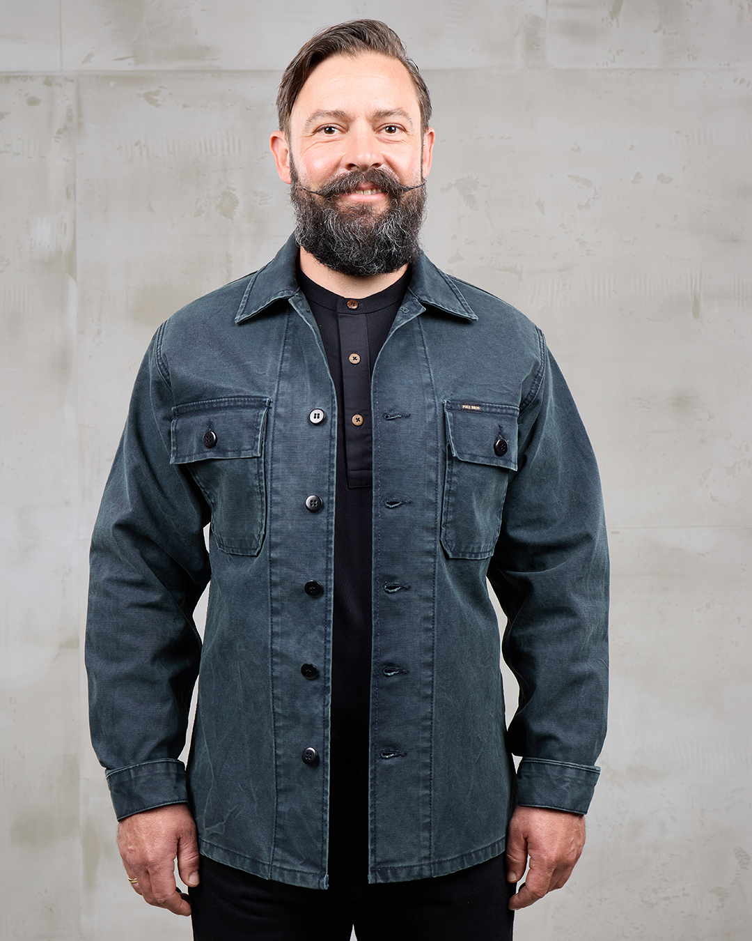 1962 OG-107 Shirt Grease Black