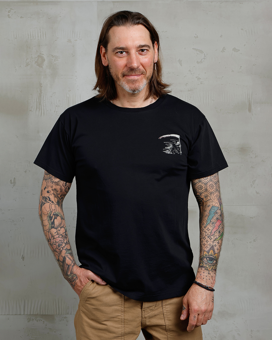 1969 Sports Tee Grim Reaper Black