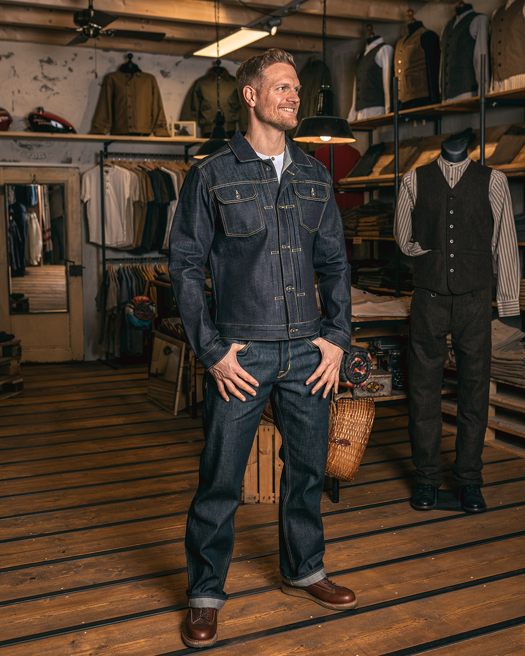 1958 Roamer Jacket 15oz indigo 1958 Roamer Jacket 15oz indigo