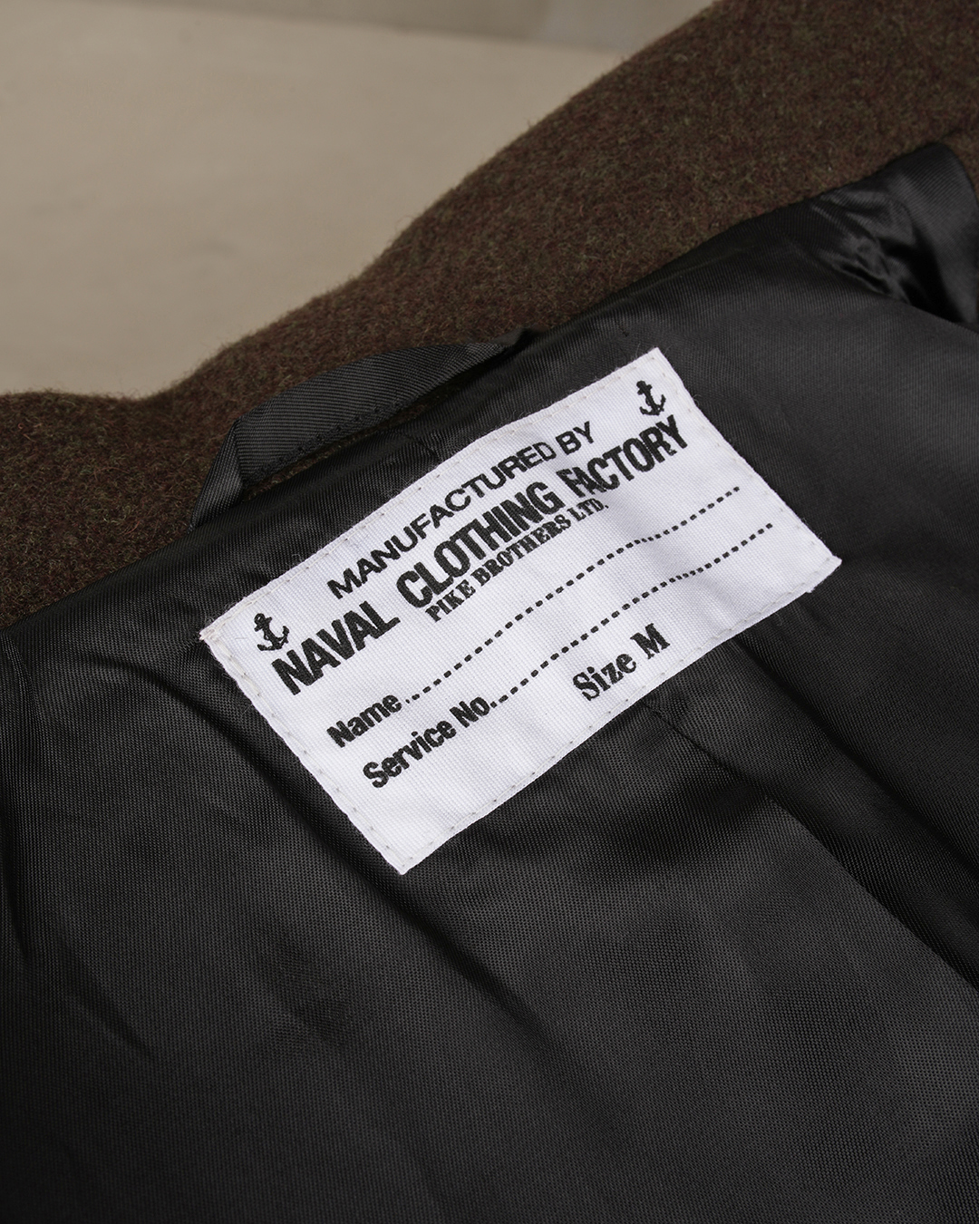 1938 Pea Coat Chestnut Brown