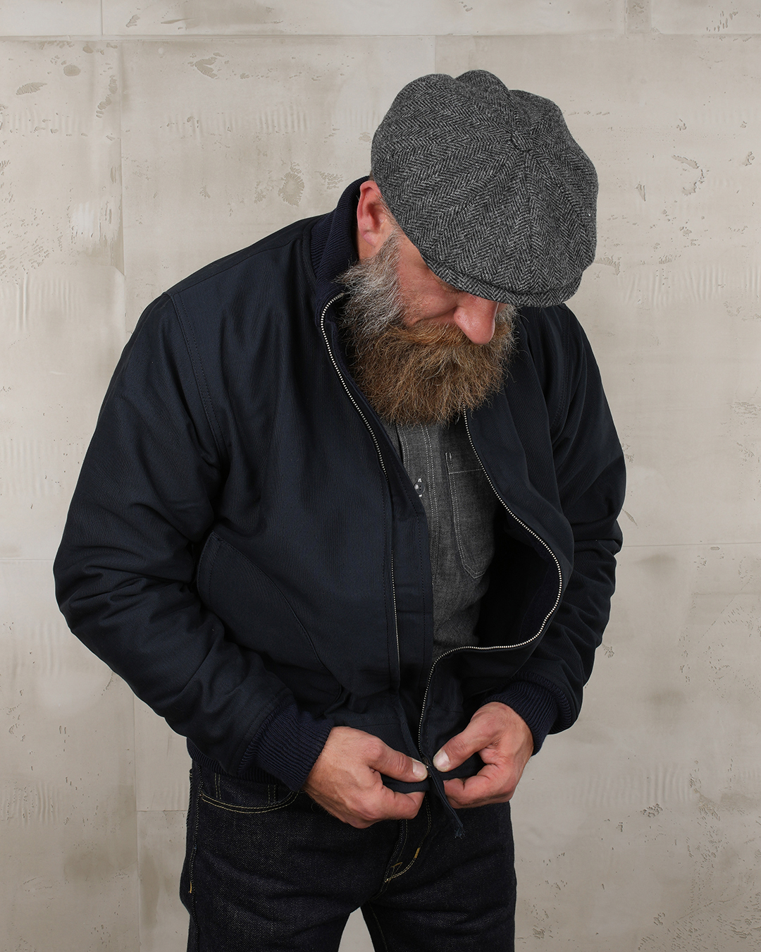 1942 Deck Zip Jacket dark blue 1942 Deck Zip Jacket dark blue
