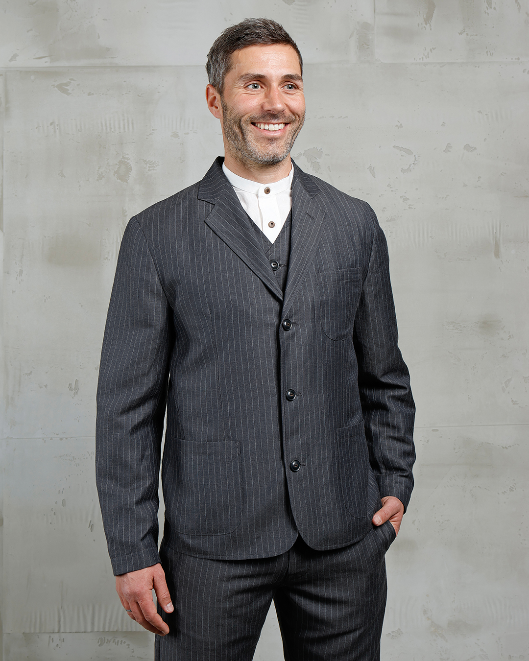 1927 Harvester Jacket Chicago Grey