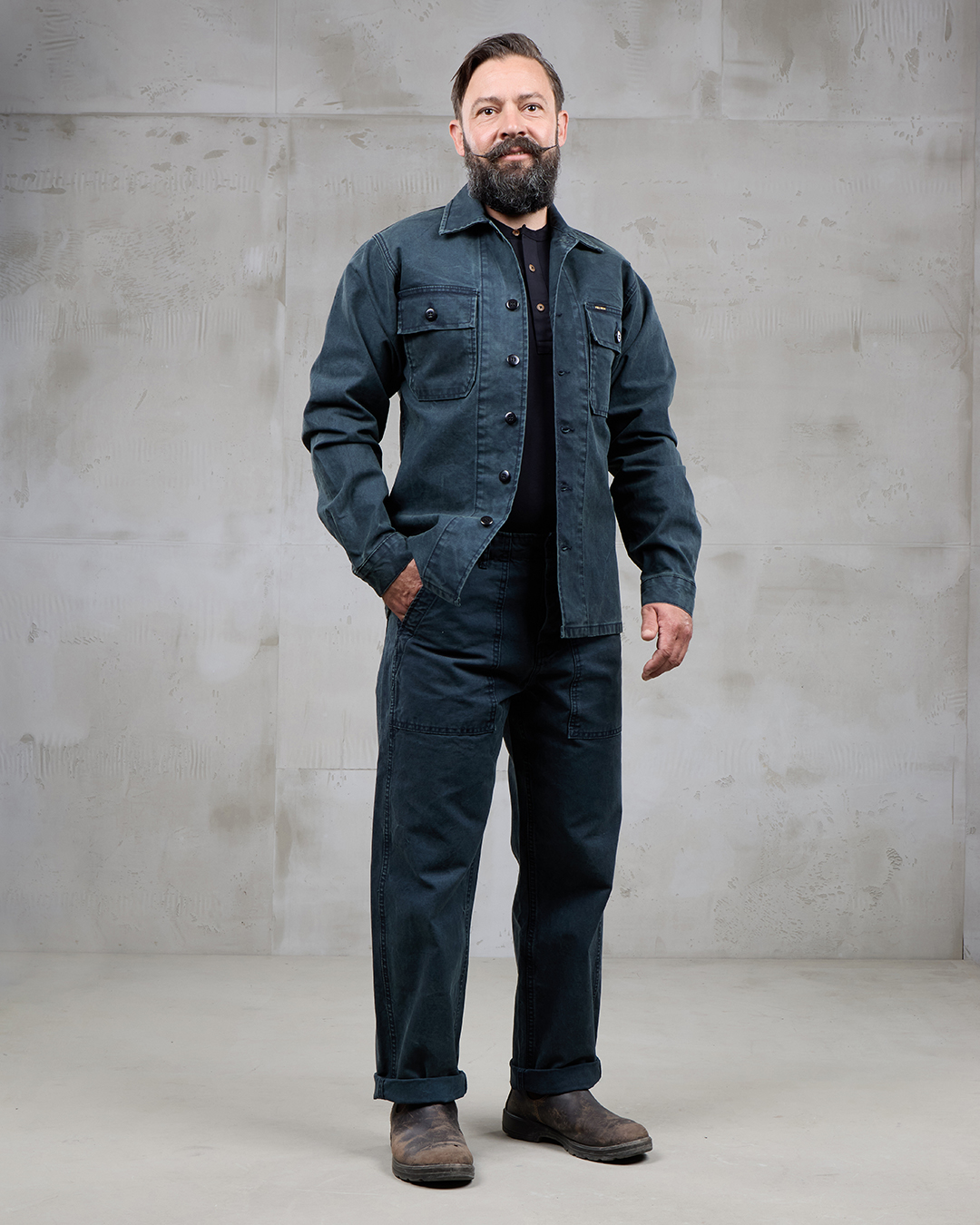 1962 OG-107 Pant Grease Black