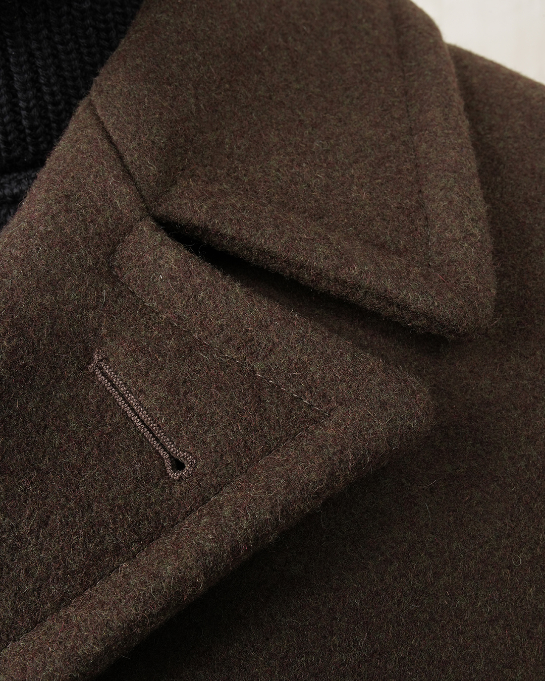 1938 Pea Coat Chestnut Brown
