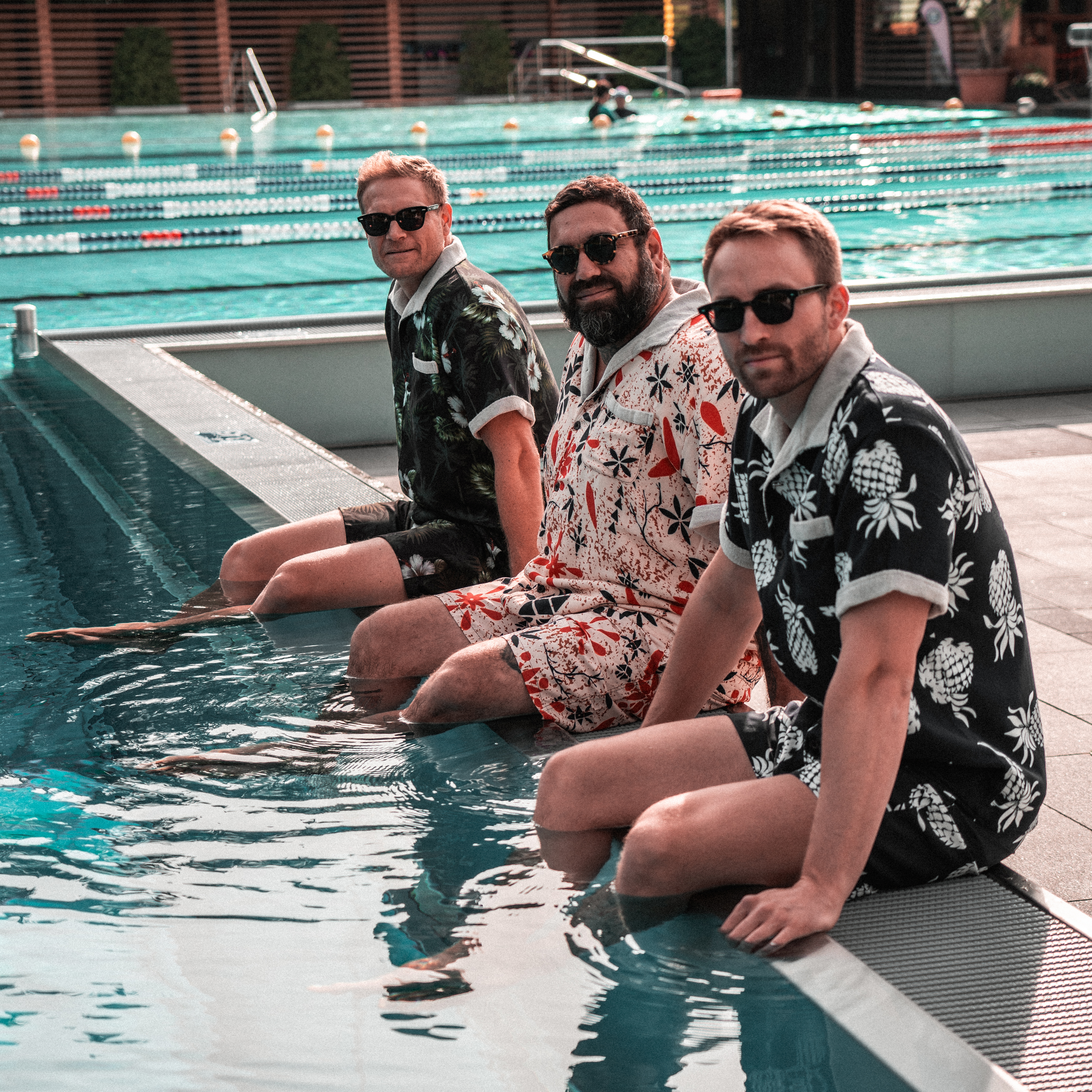 Cabana Shirts and Surf Shorts