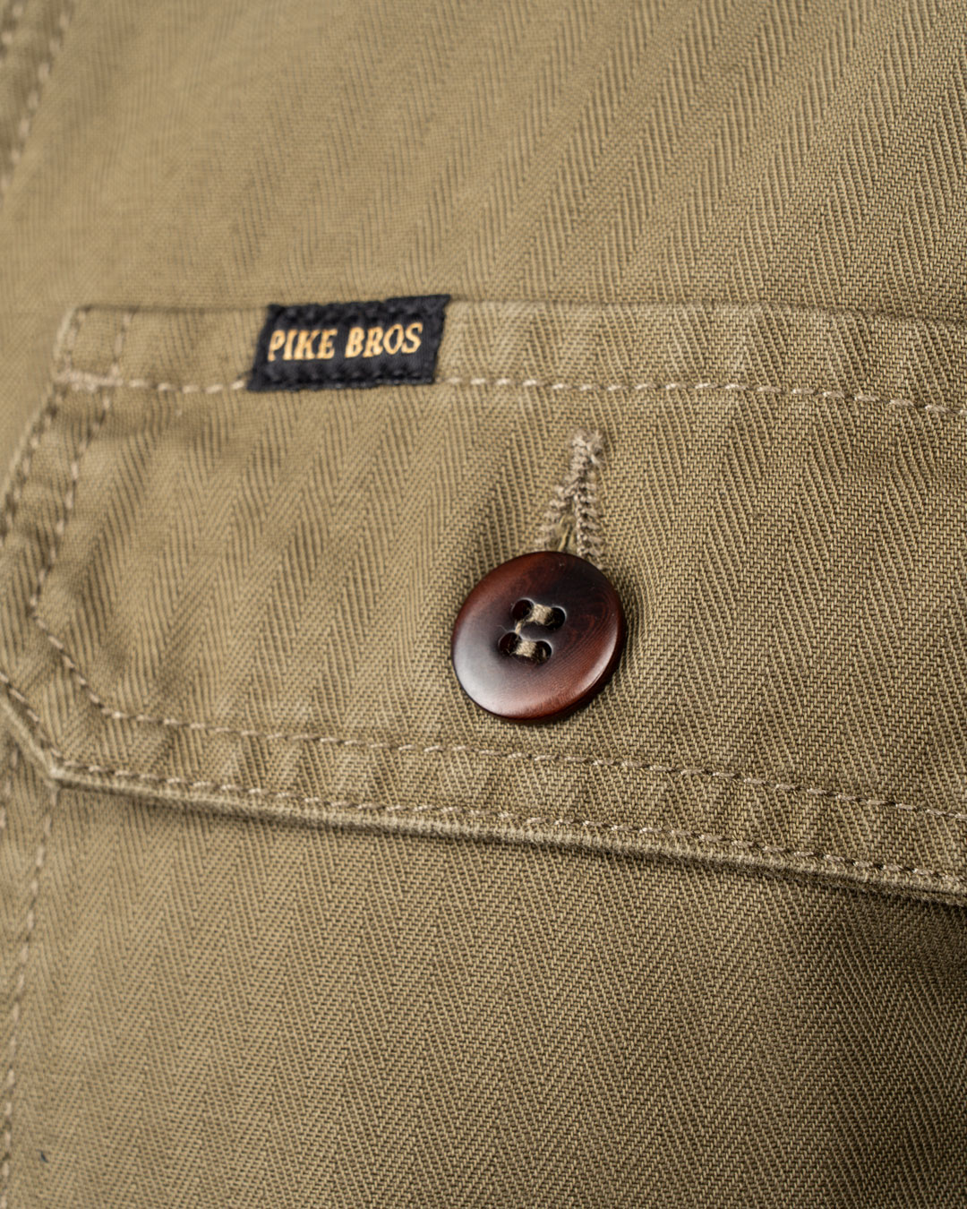 1967 Utility Shirt HBT Olive