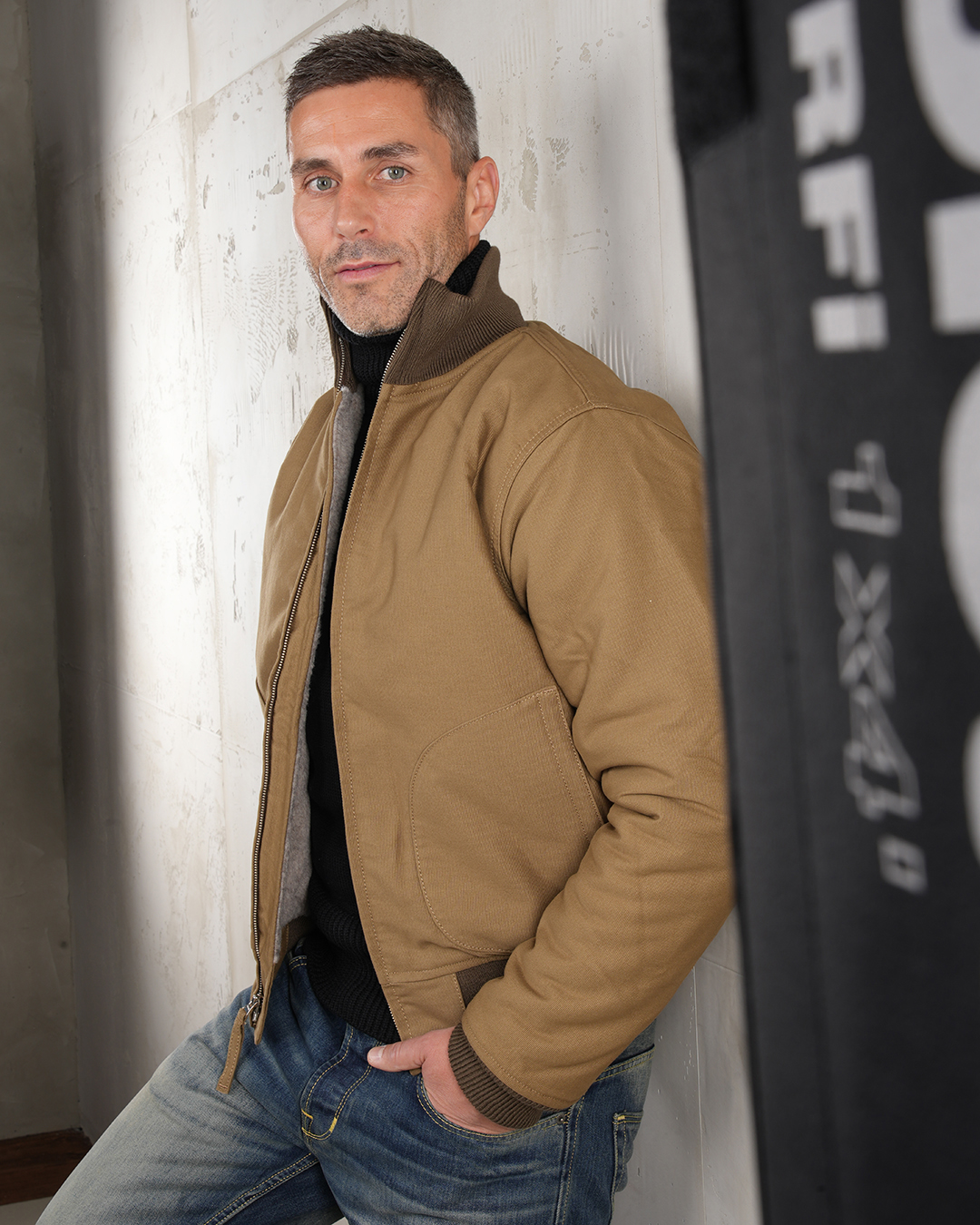 1944 NAF Flight Jacket Pacific beige
