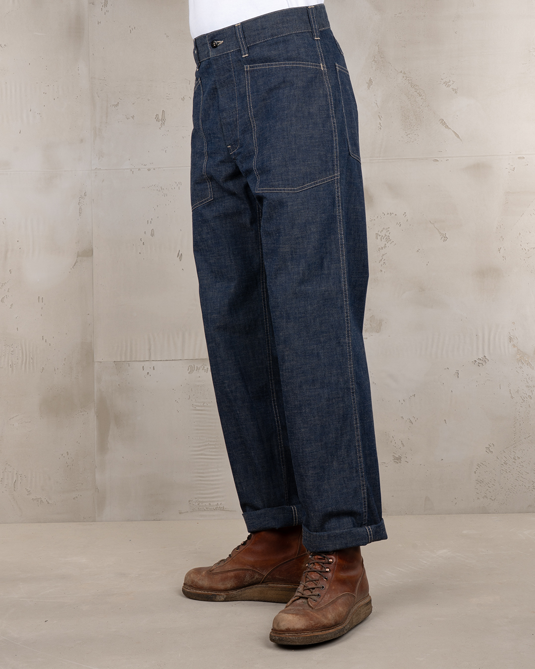 1940 Army Denim Trousers Indigo