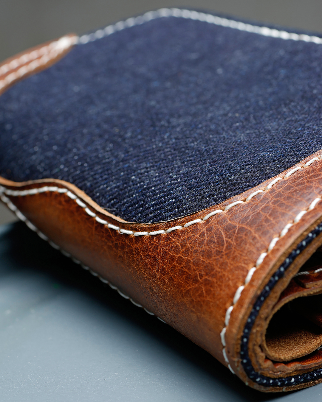 1949 Montana Wallet Japanese Denim