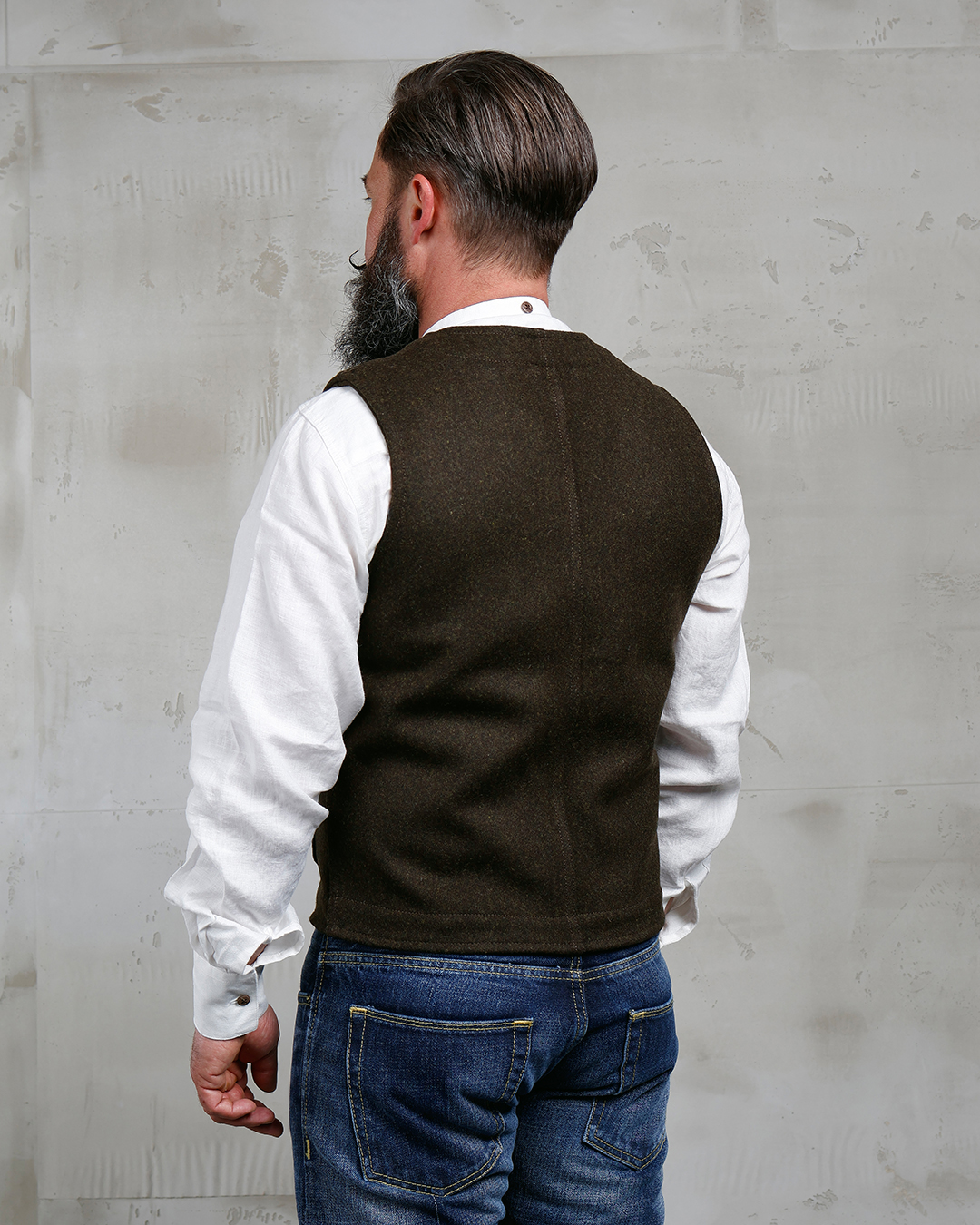 1937 Roamer Vest Beaver green