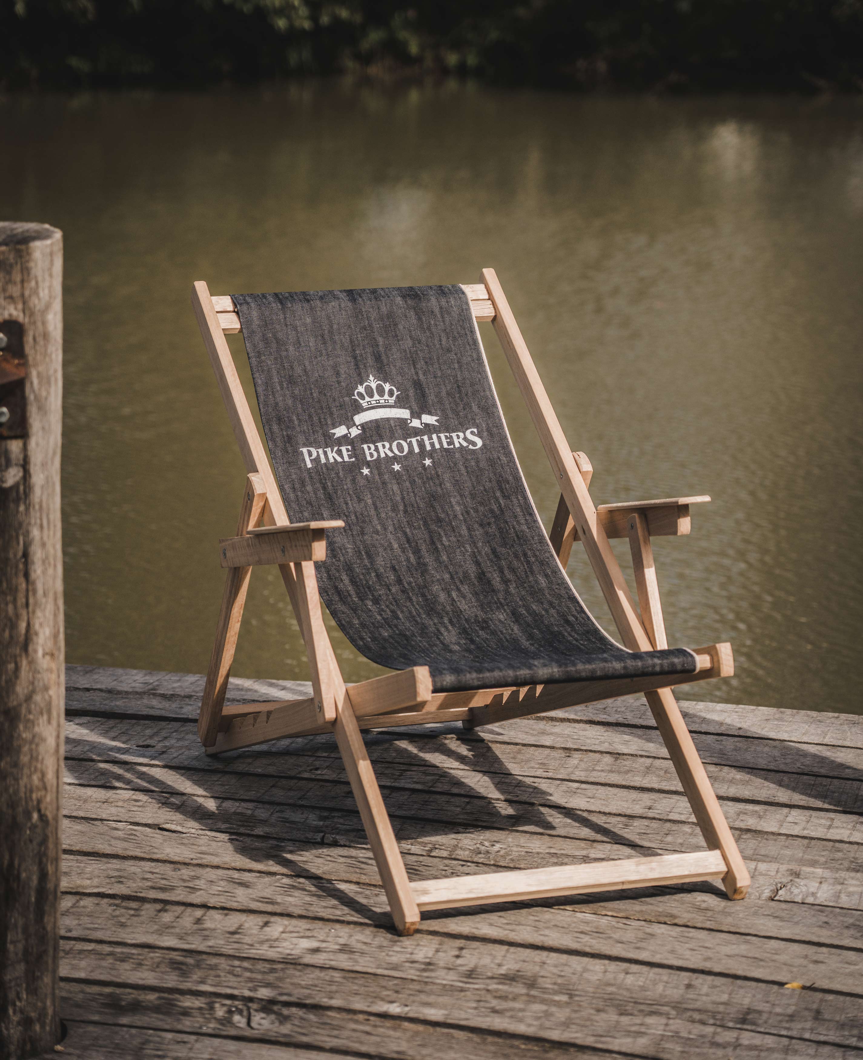 Pike Brothers Logo Deck Chair Pike Brothers Logo Deck Chair