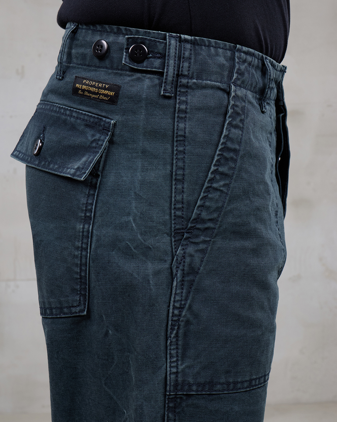 1962 OG-107 Pant Grease Black