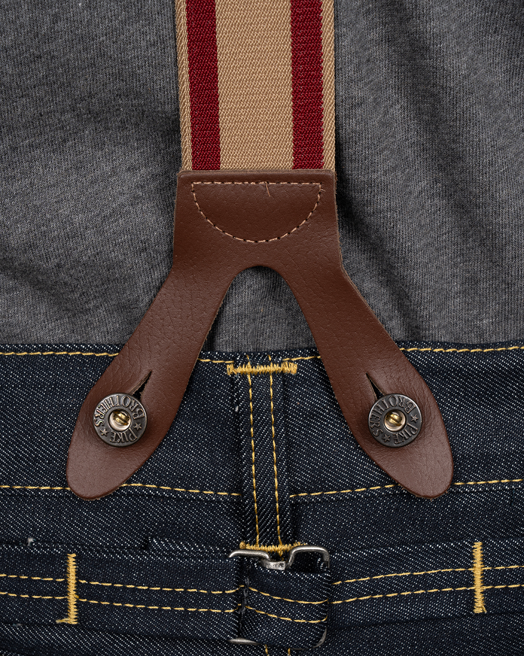 1937 Heavy Duty Braces Red 1937 Heavy Duty Braces Red