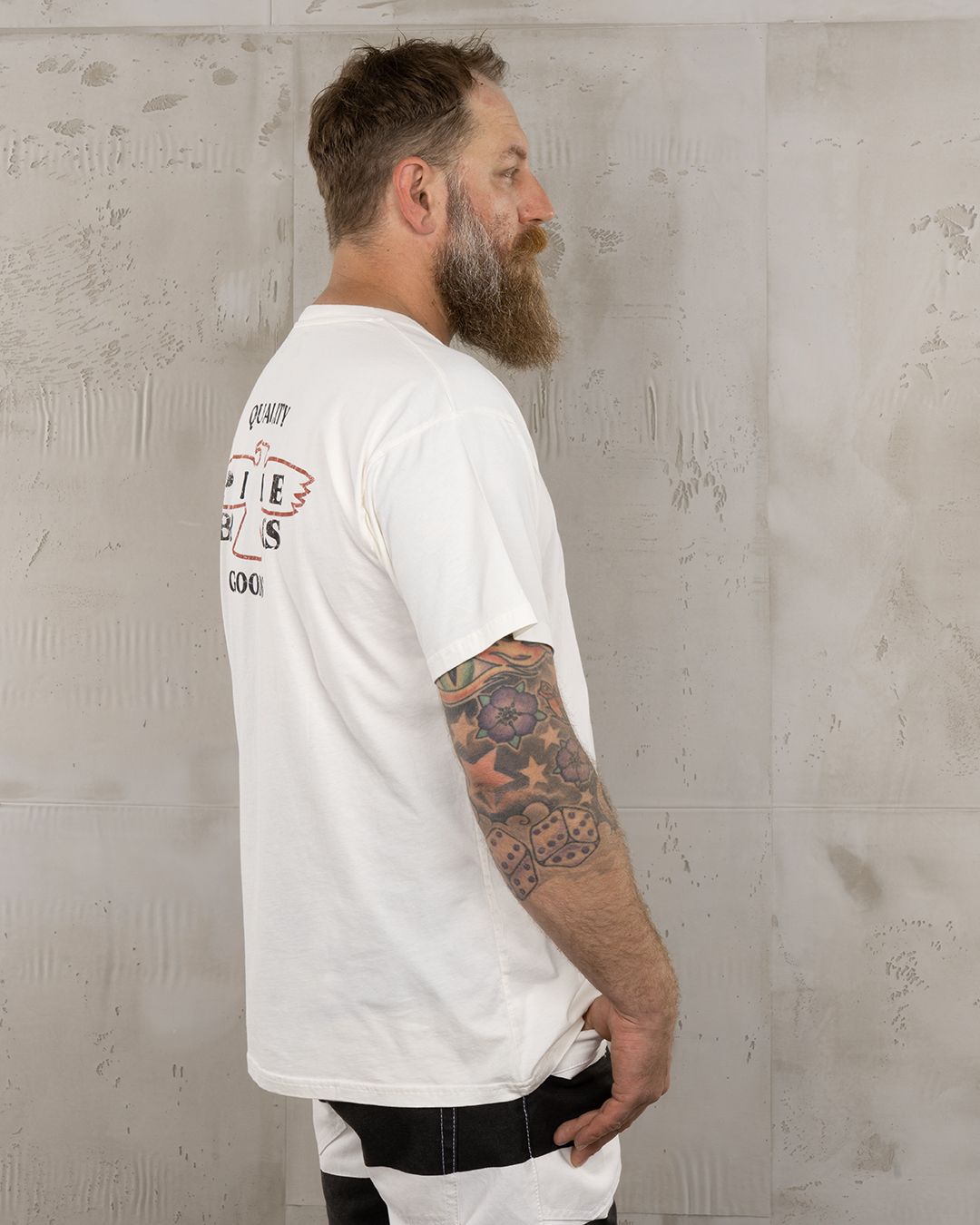 1969 Sports Tee Eagle White