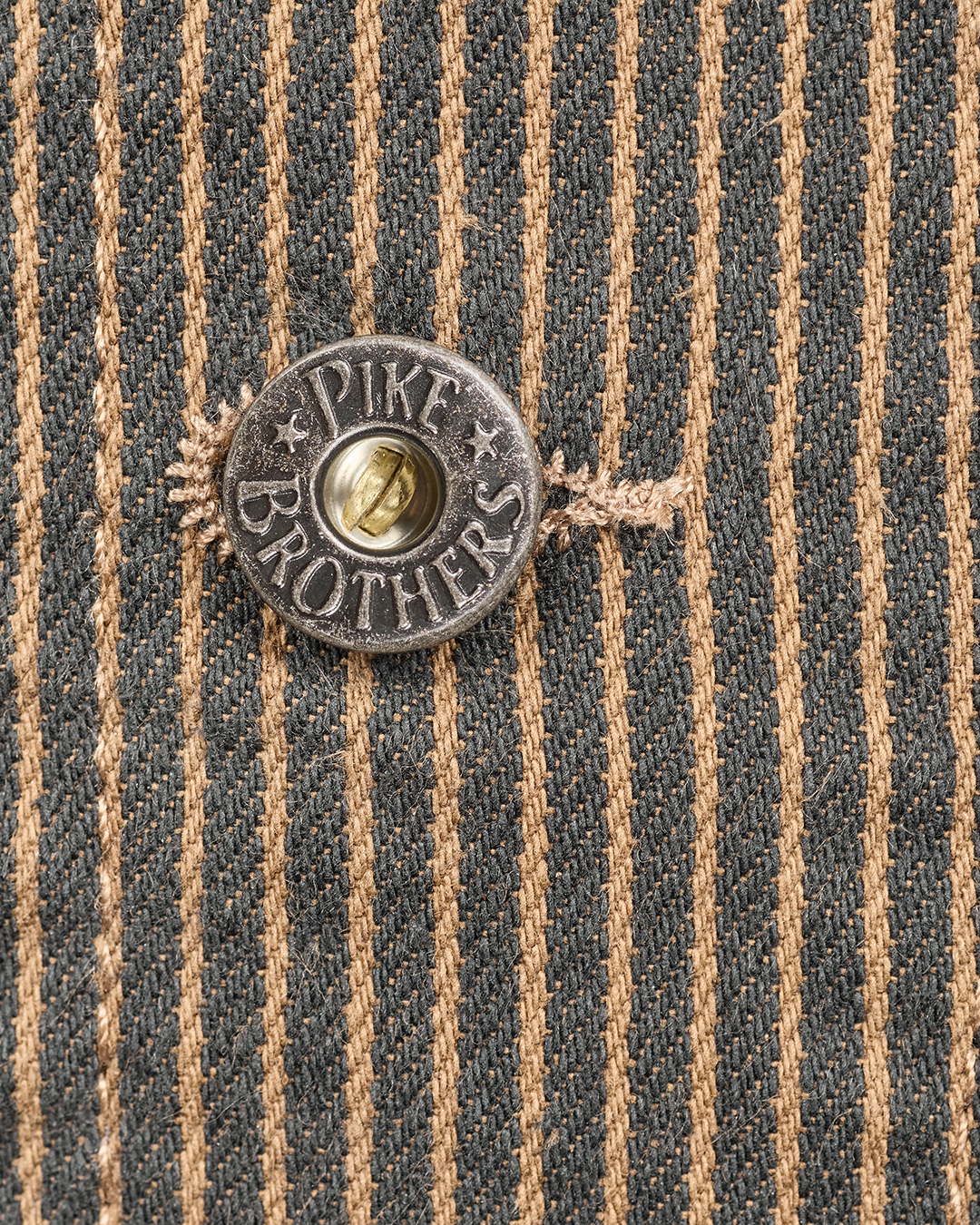 1941 Utility Jacket Hickory Stripe Brown
