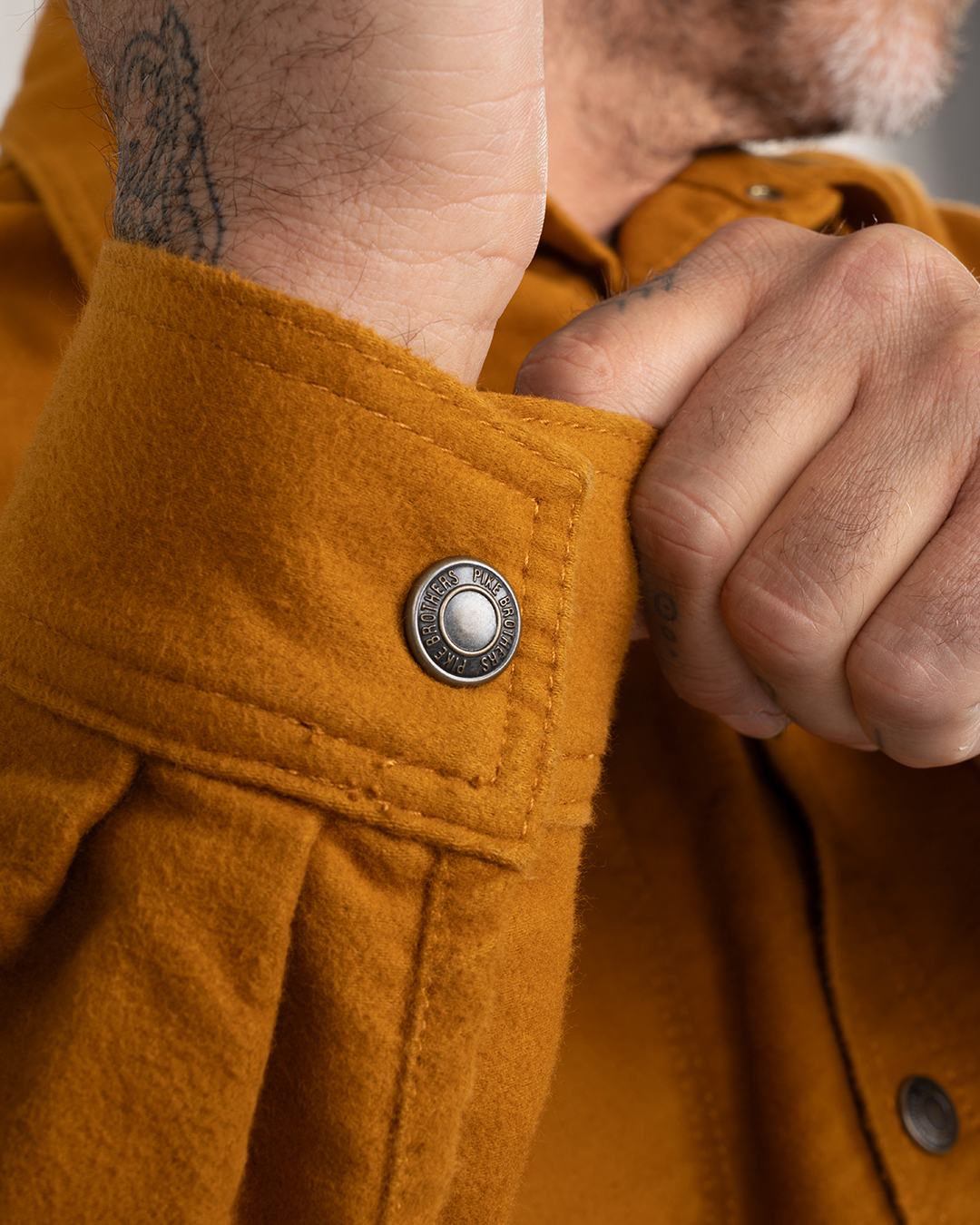 1943 CPO Shirt Moleskin Mustard