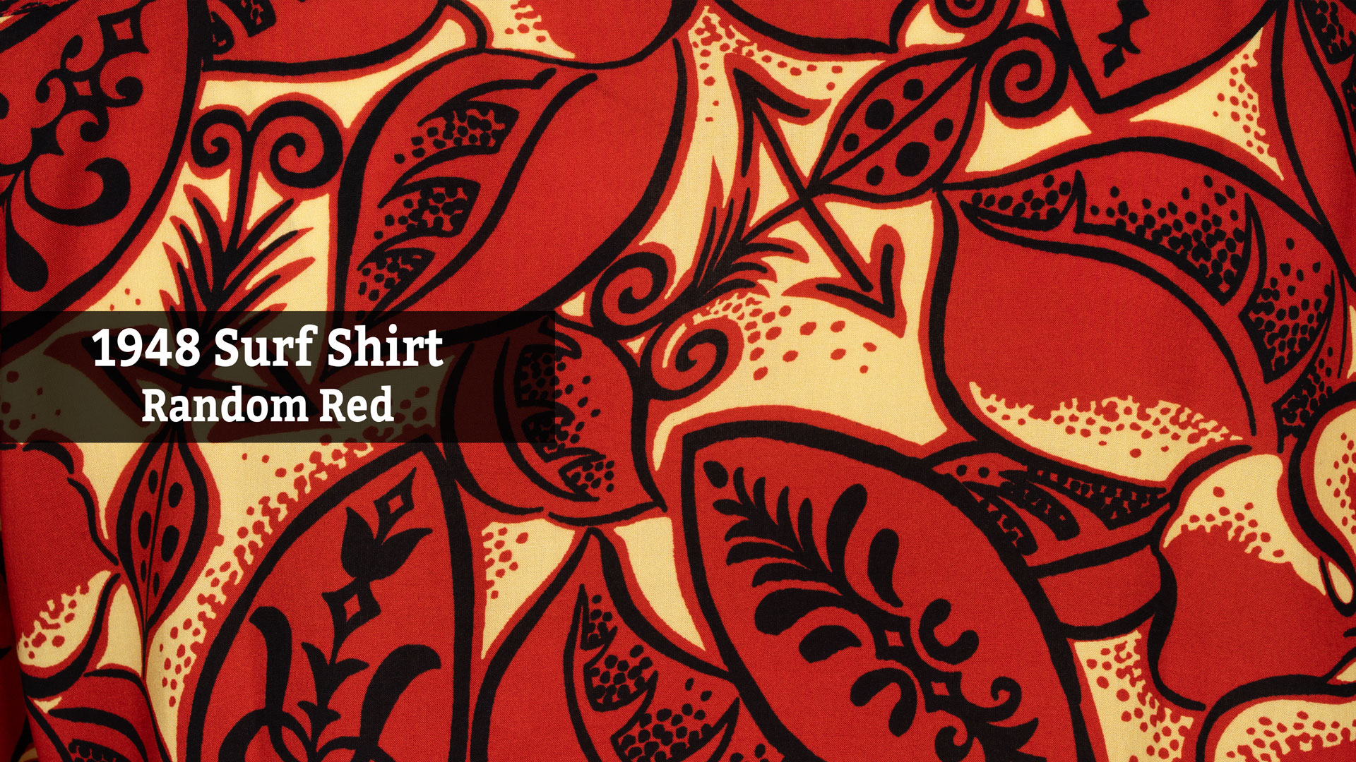 1948 Surf Shirt Random Red