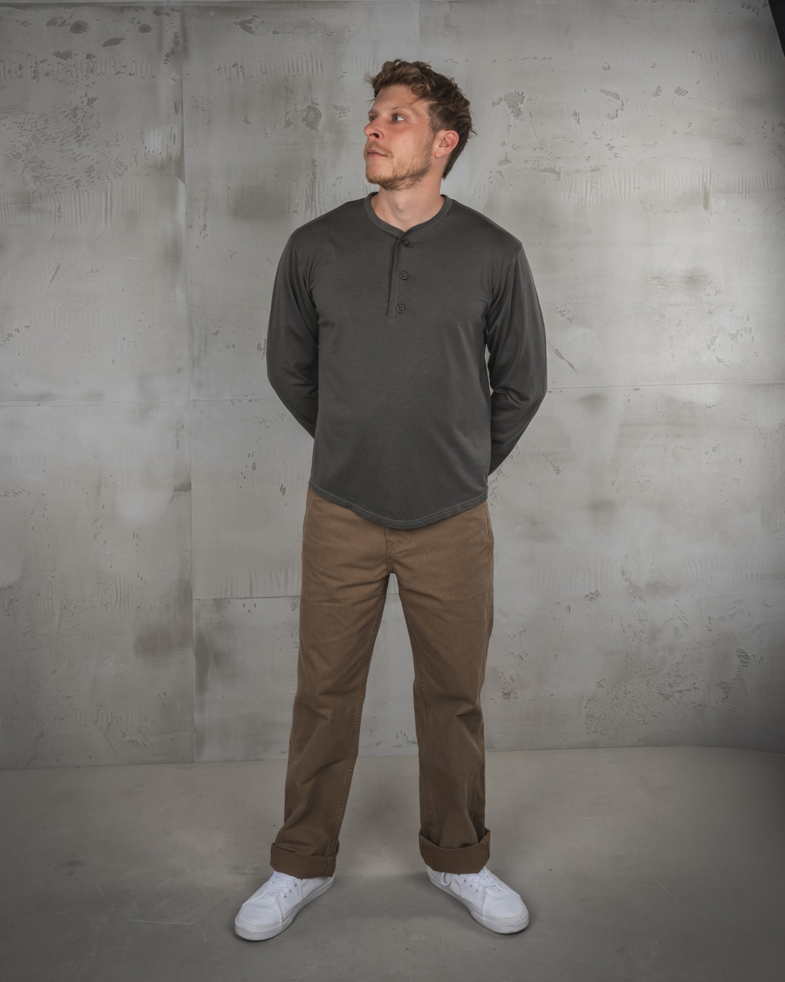 1963 Roadie Shirt long sleeve Texas Green