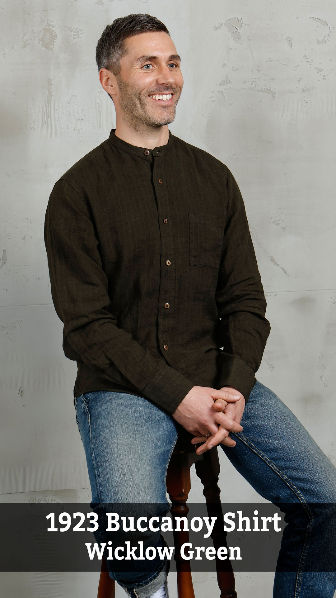 1923 Buccanoy Shirt Wicklow Green