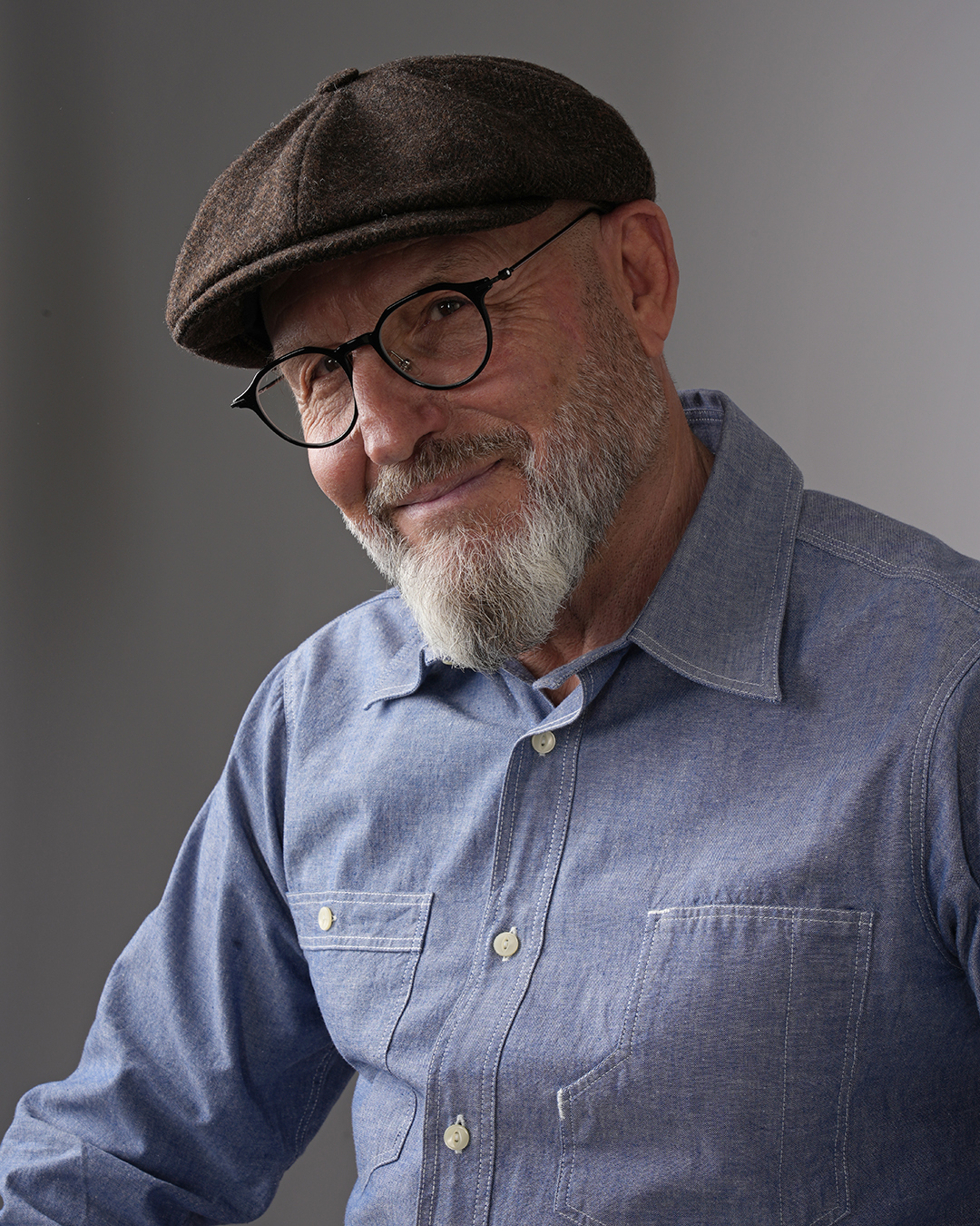 1937 Roamer Shirt blue chambray