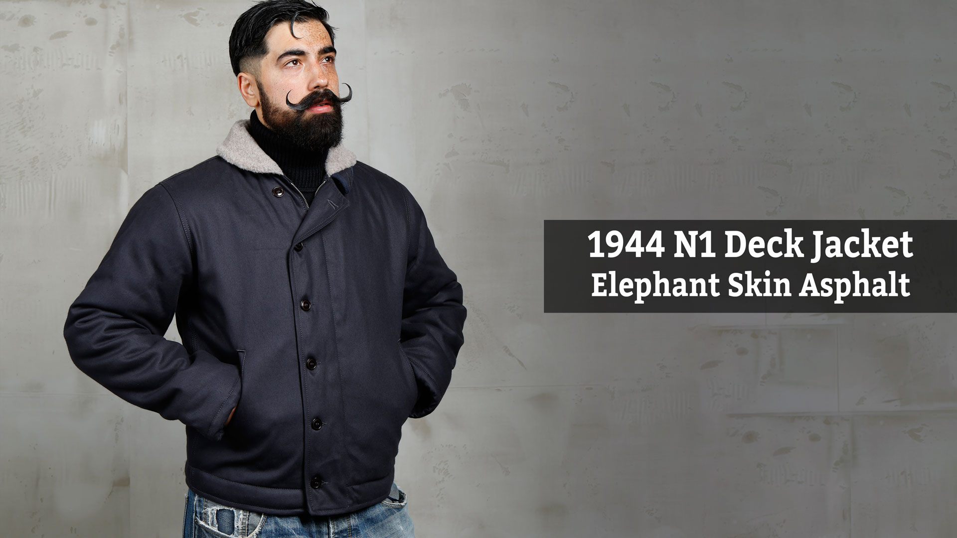 N1 Deck Jacket Elephant Skin