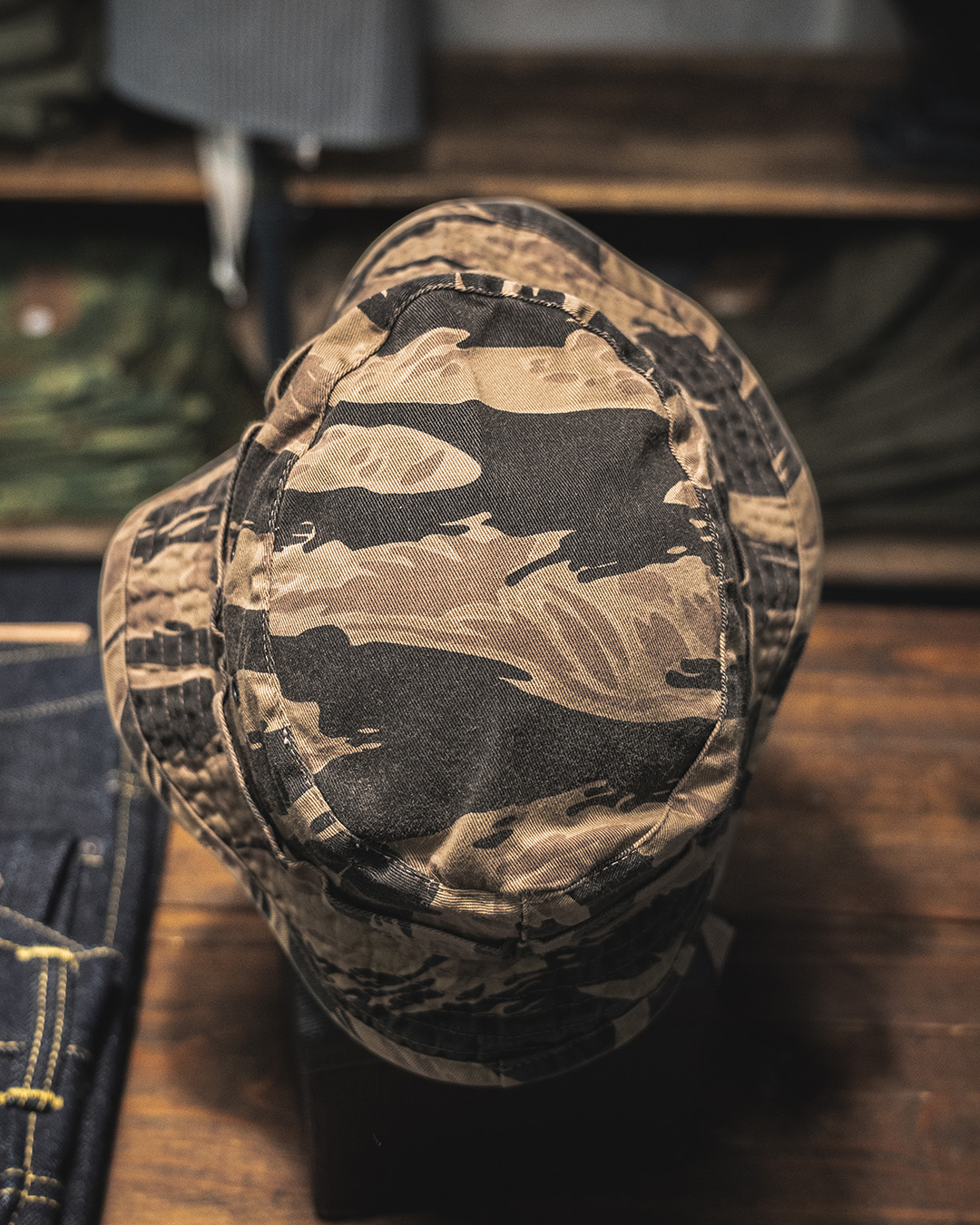 1966 Boonie Hat Tiger gold 1966 Boonie Hat Tiger gold