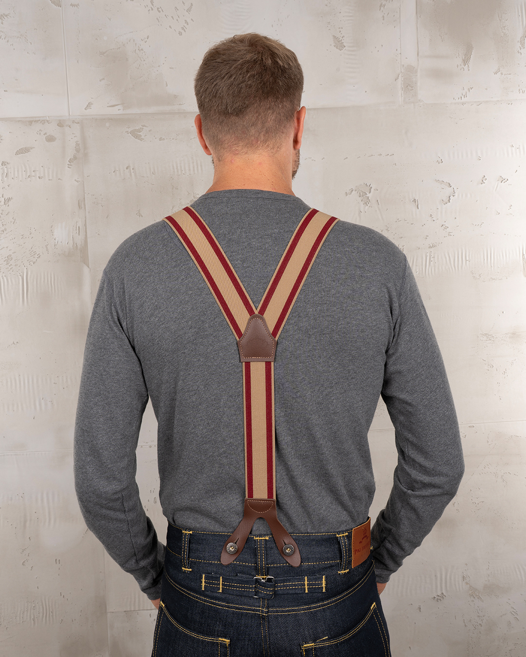 1937 Heavy Duty Braces Red 1937 Heavy Duty Braces Red