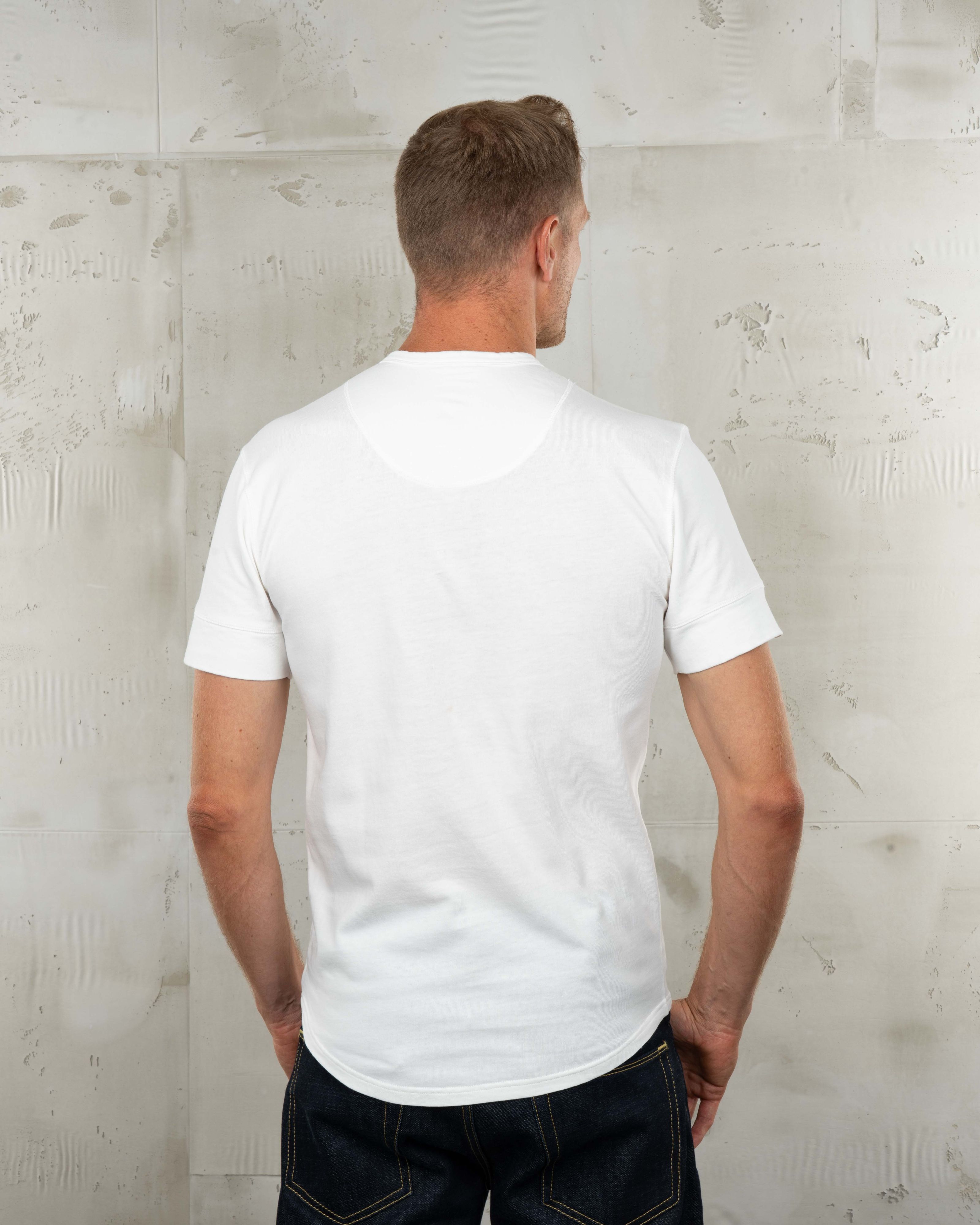 1927 Henley Shirt Short Sleeve Ecru 1927 Henley Shirt Short Sleeve Ecru