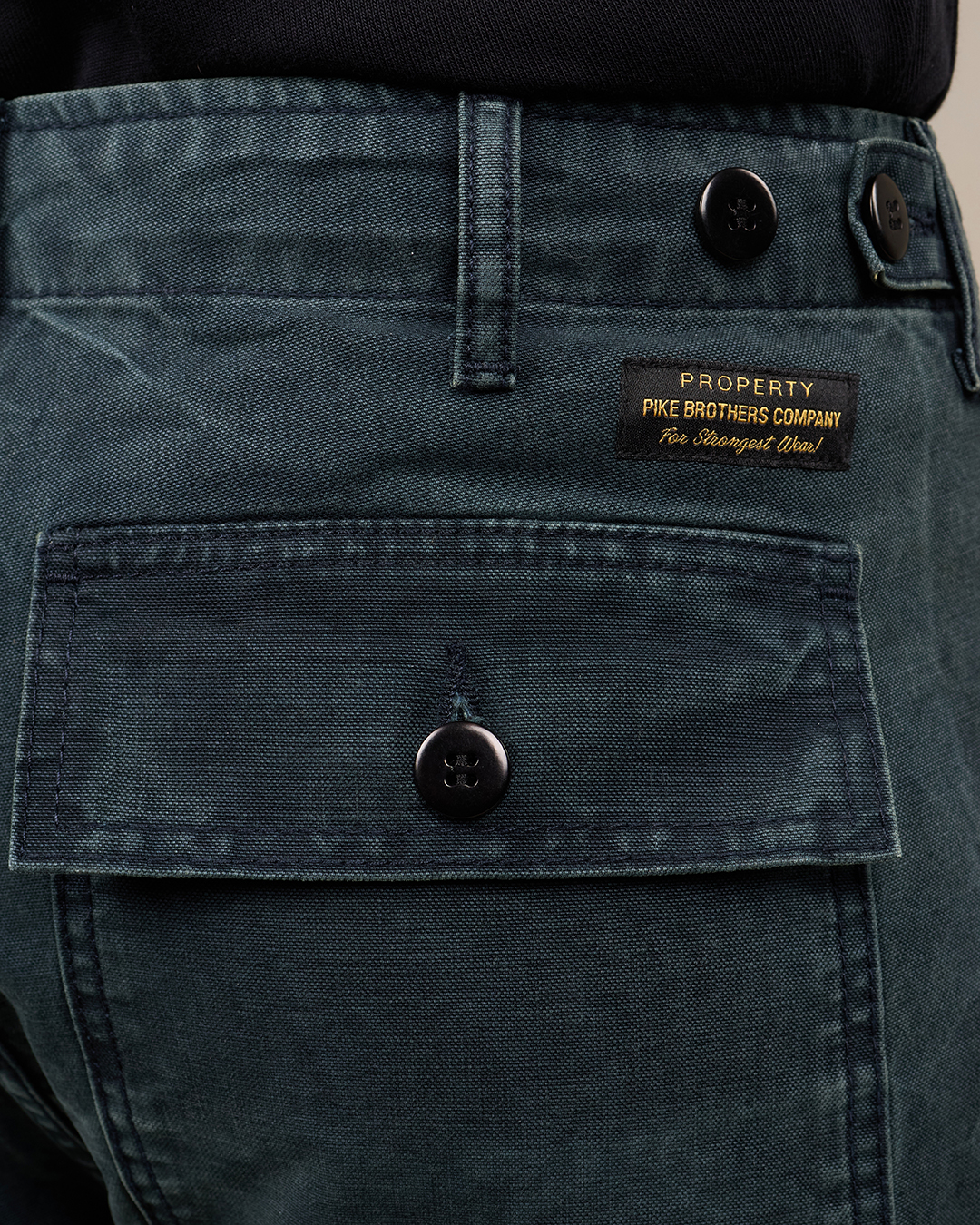 1962 OG-107 Pant Grease Black