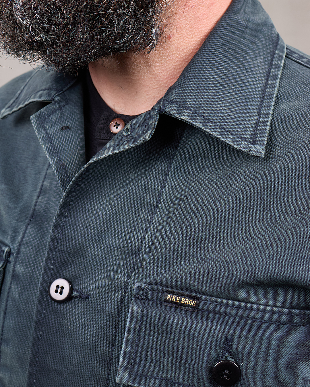1962 OG-107 Shirt Grease Black