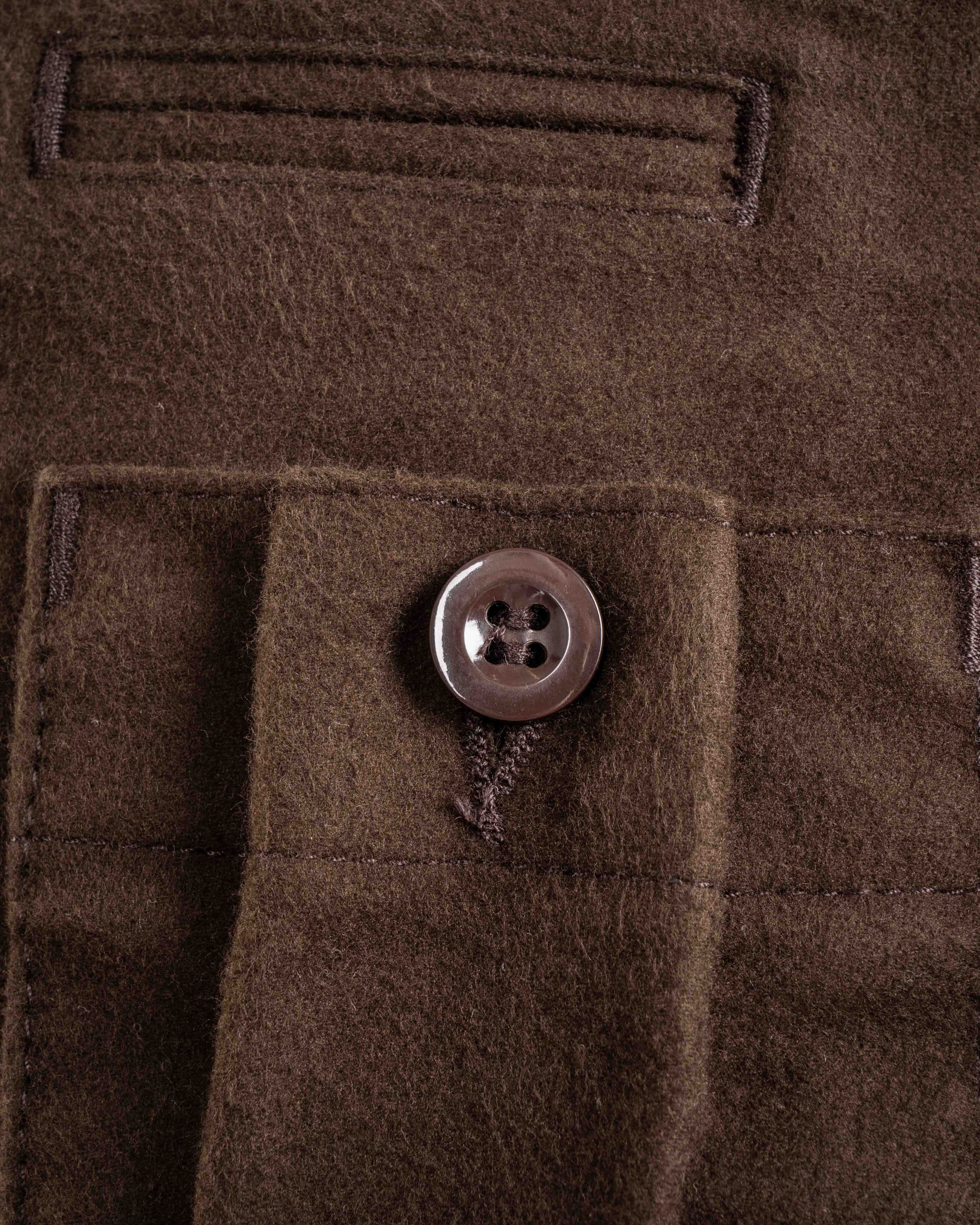 1952 Pattern Trousers Moleskin Soil Brown