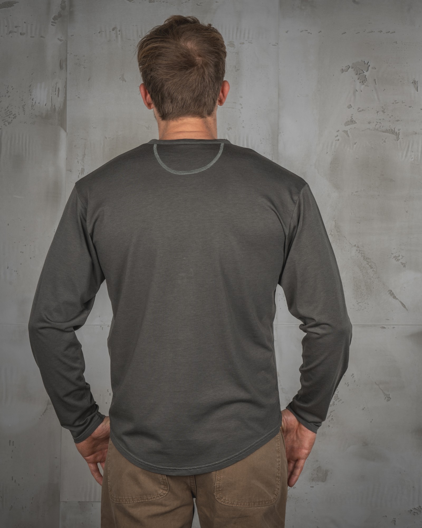 1963 Roadie Shirt long sleeve Texas Green
