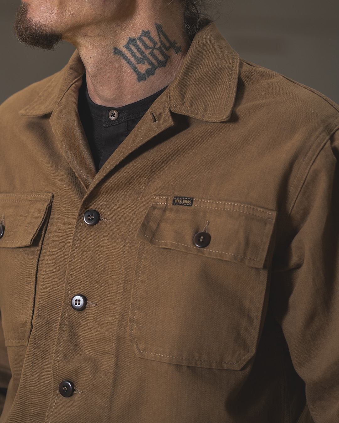 1962 OG-107 Shirt Brown