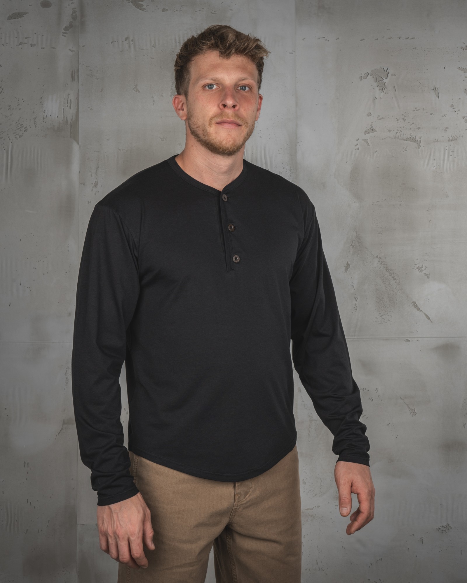 1963 Roadie Shirt long sleeve Texas Black