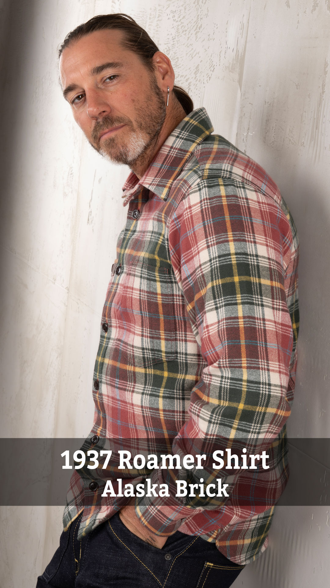 1937 Roamer Shirt Alaska Brick