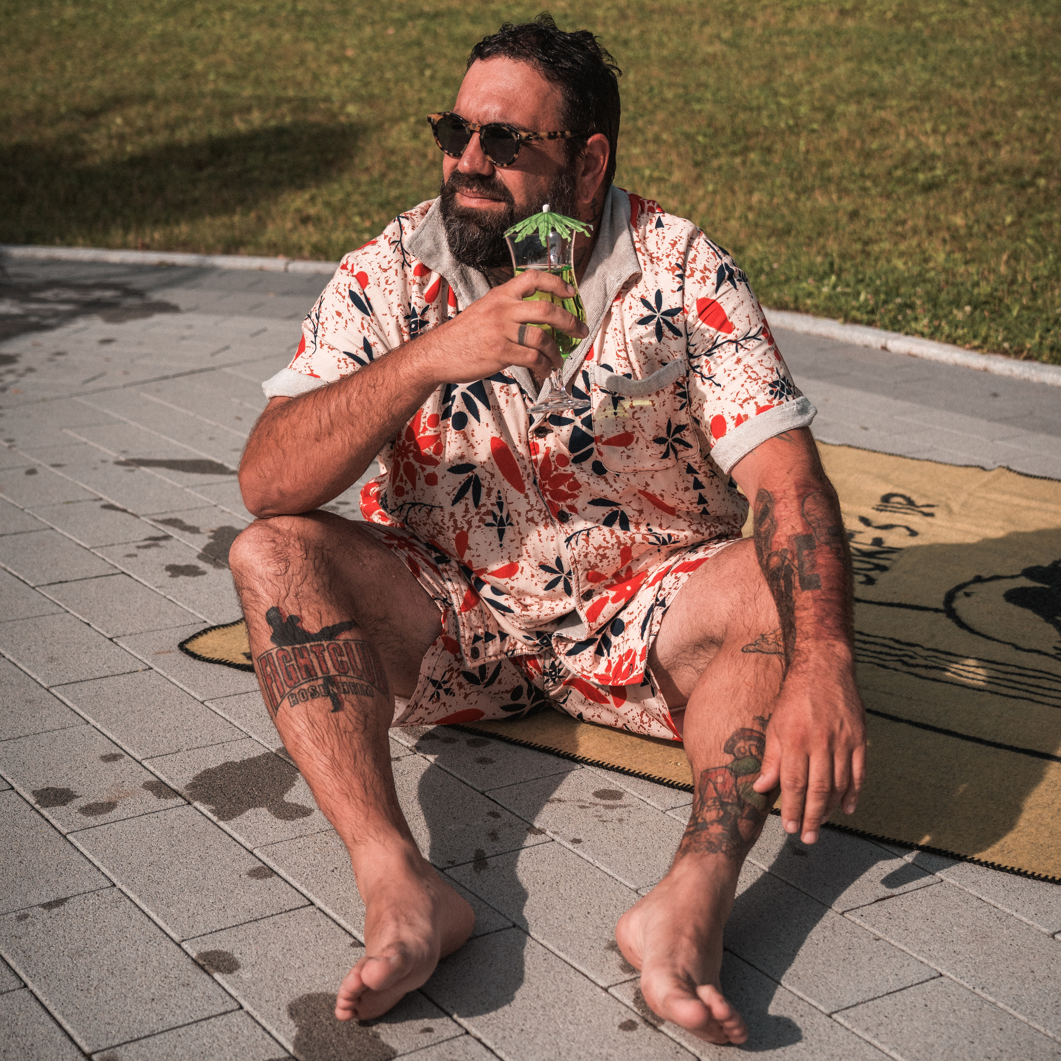 Cabana Shirts and Surf Shorts
