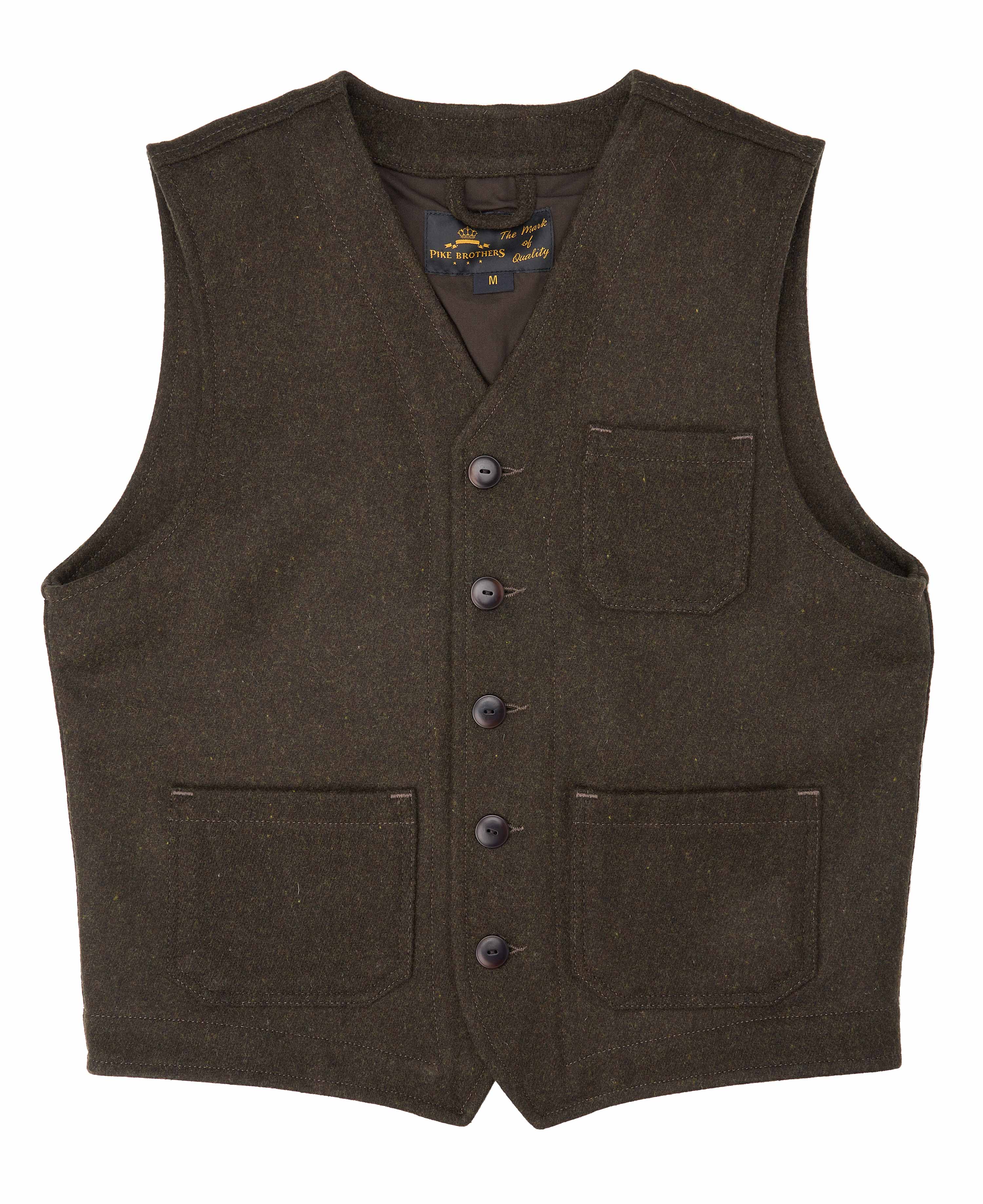 1937 Roamer Vest Beaver green