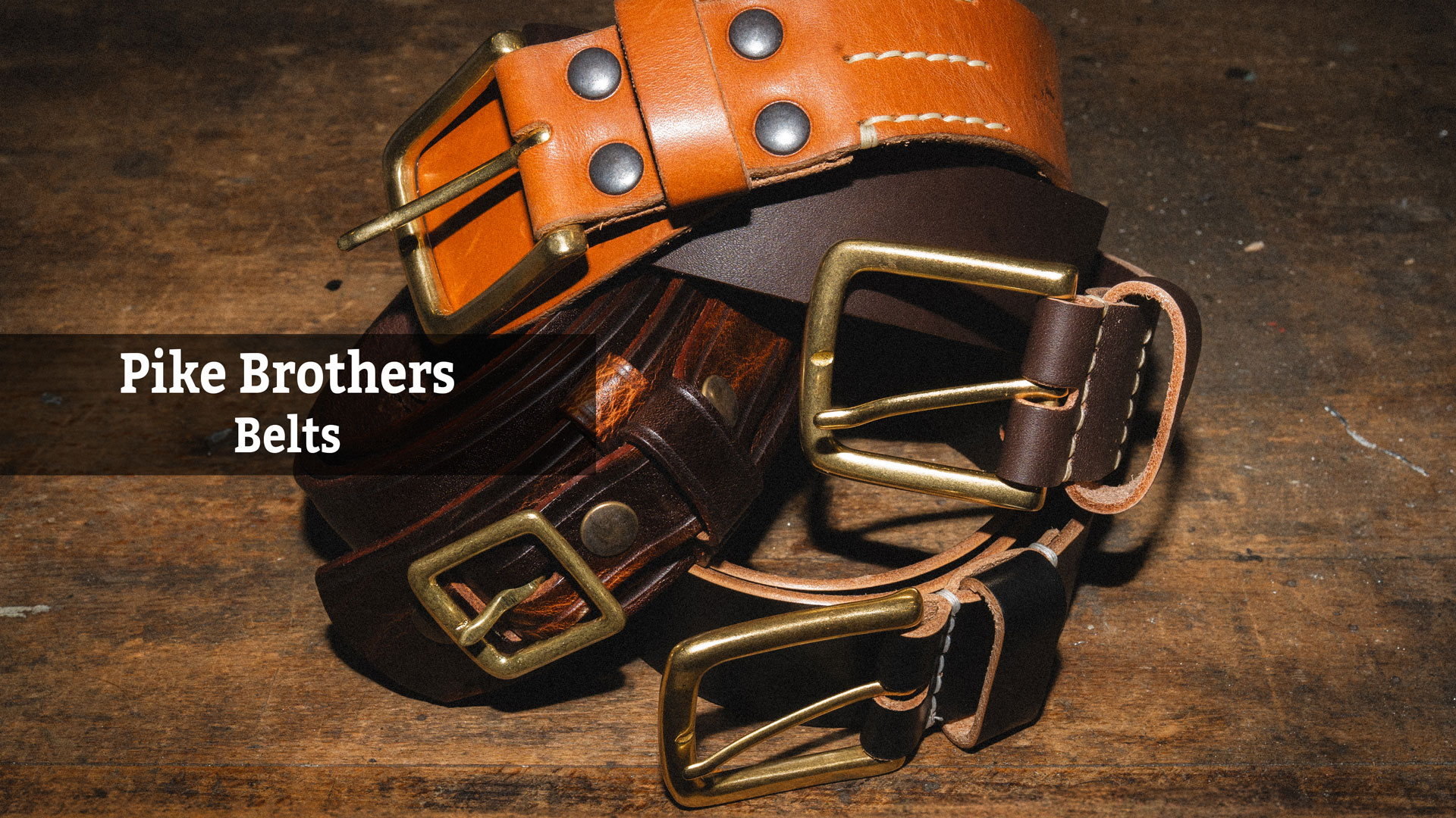 Pike Brothers Belts