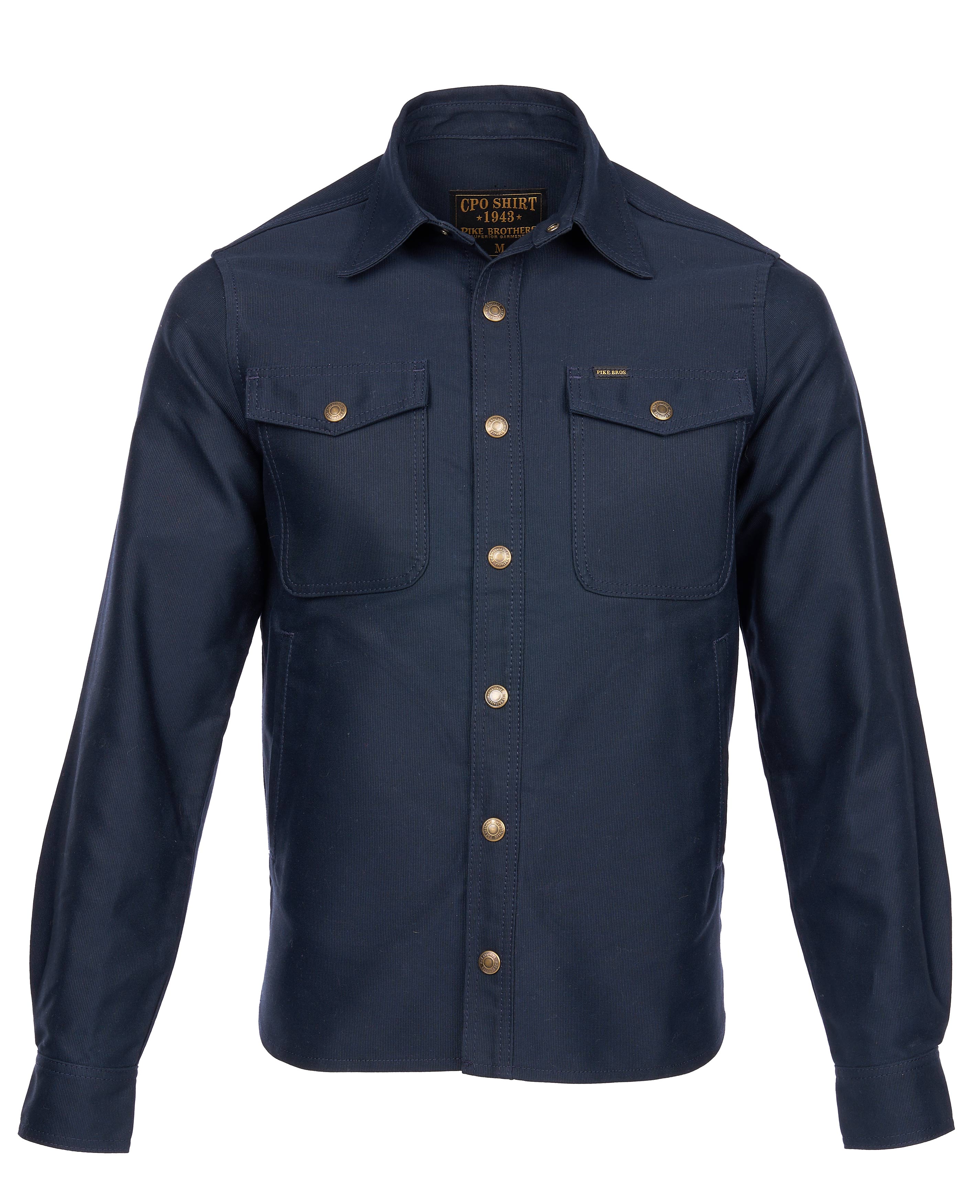 1967 CPO Shirt waxed blue