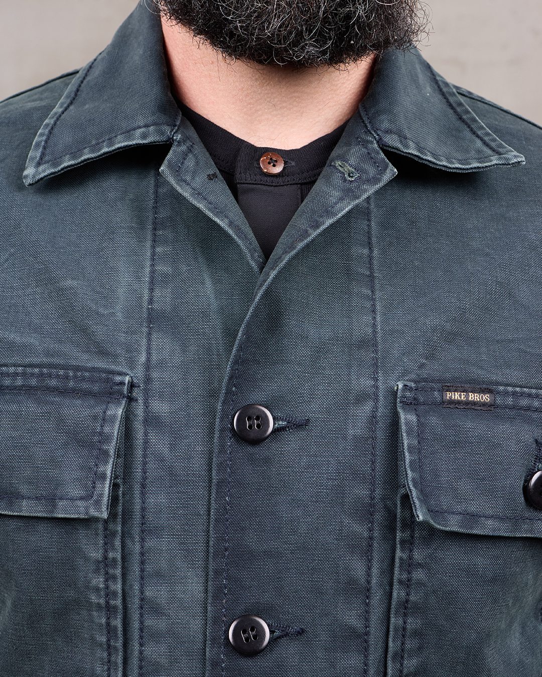 1962 OG-107 Shirt Grease Black