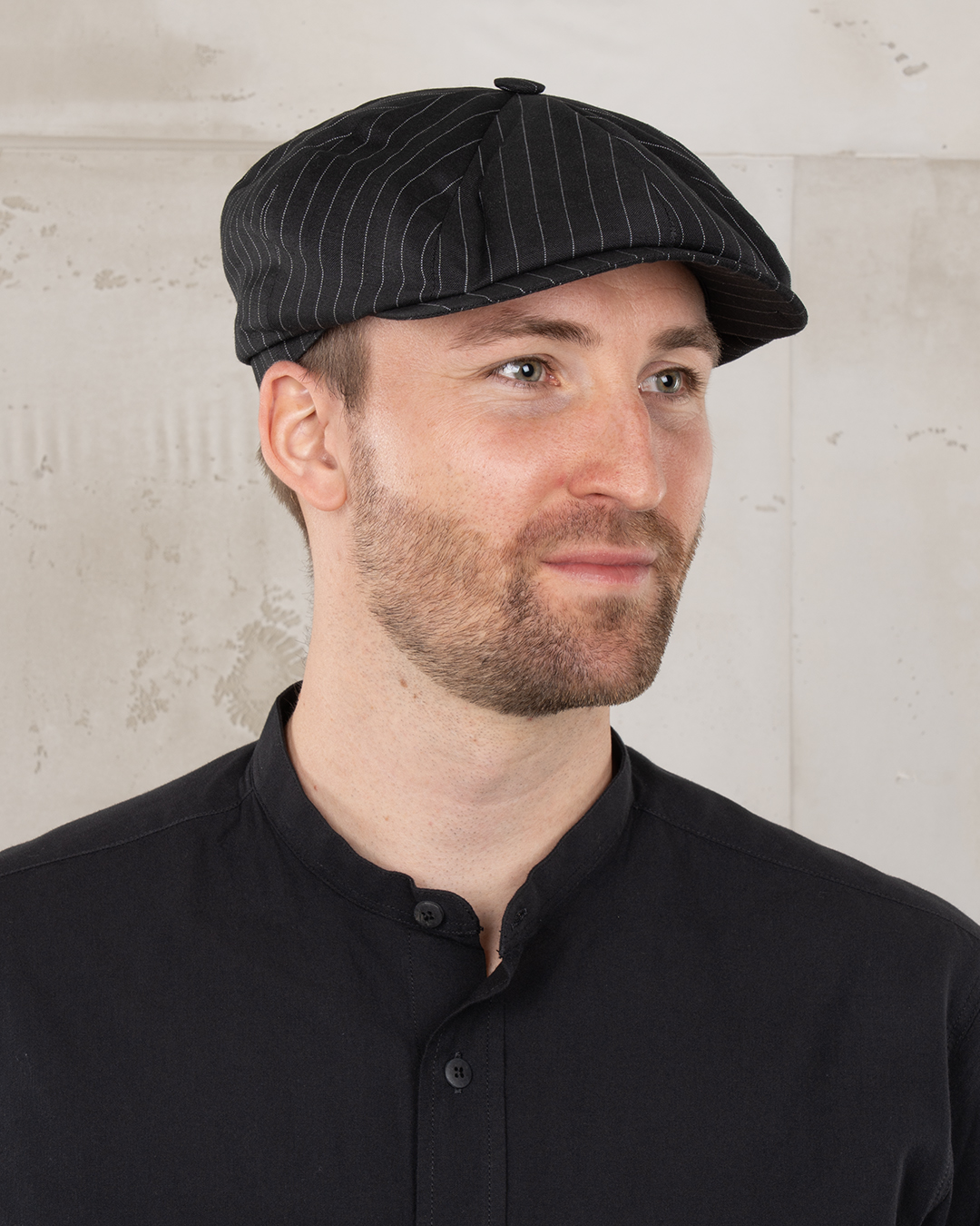 1928 Newsboy Cap Chicago Black 1928 Newsboy Cap Chicago Black